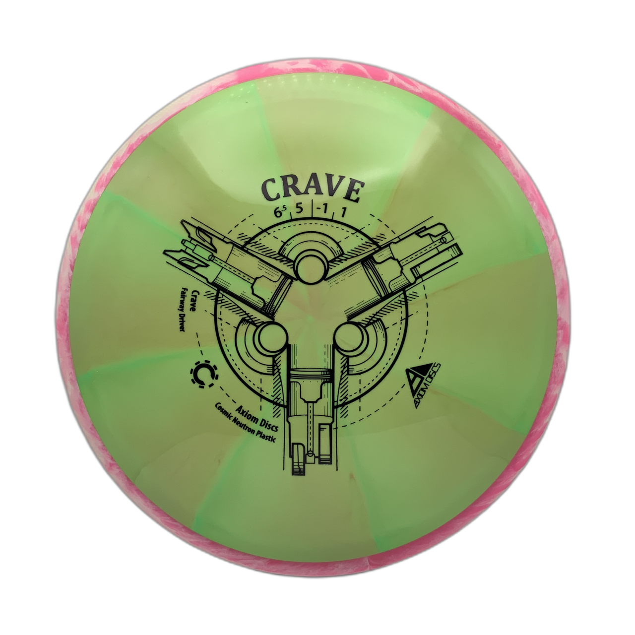 Axiom Crave Cosmic Neutron #34 - 164 - Astro Discs TX - Houston Disc Golf