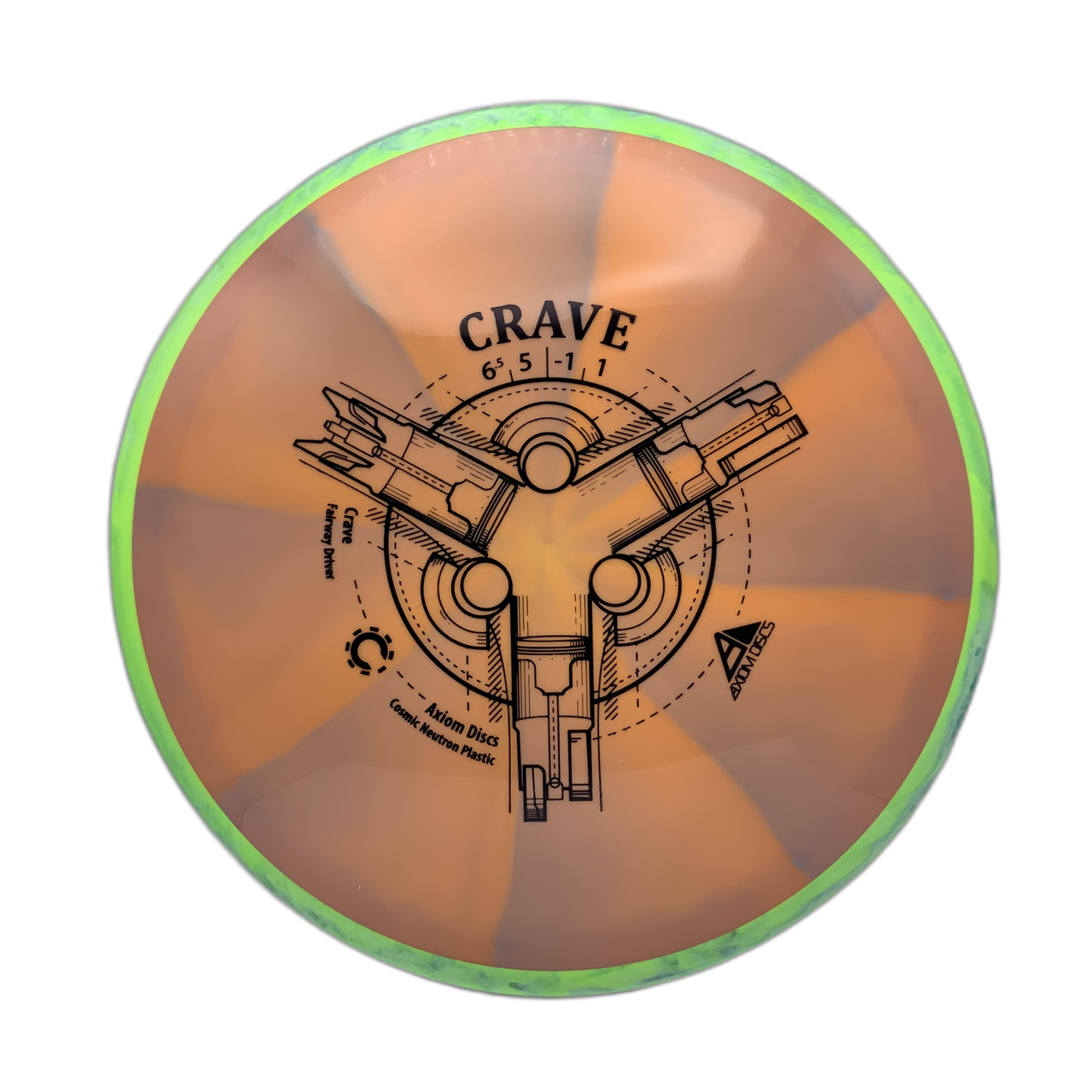 Axiom Crave Cosmic Neutron #39 - 165 - Astro Discs TX - Houston Disc Golf