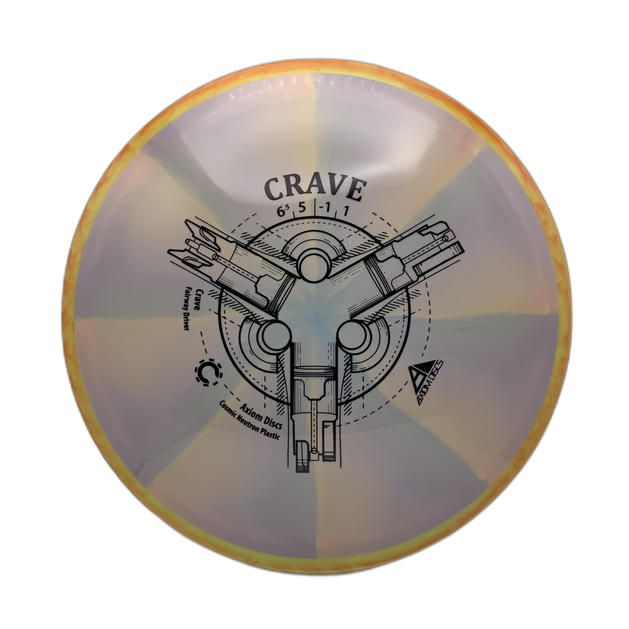 Axiom Crave Cosmic Neutron #42 - 166 - Astro Discs TX - Houston Disc Golf