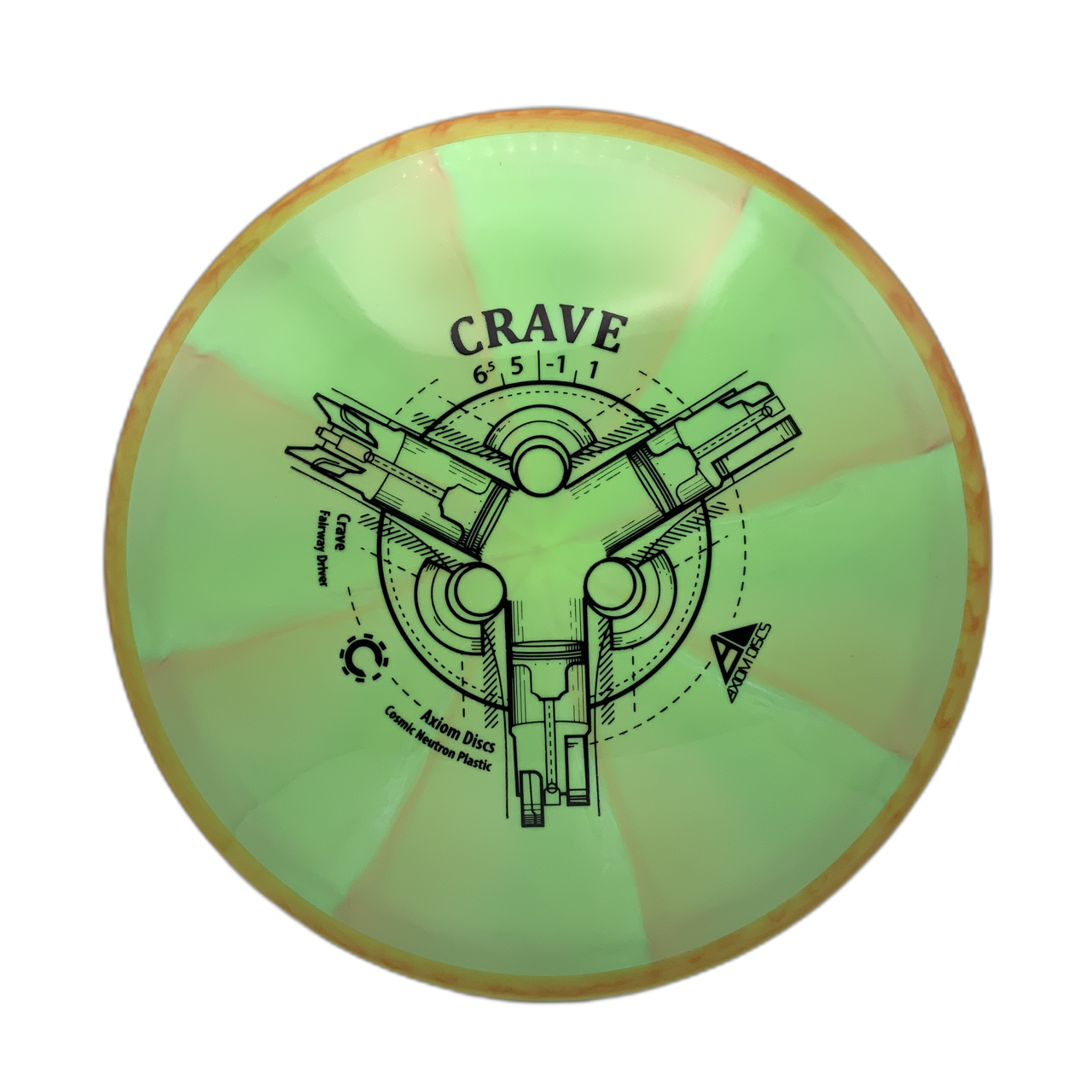 Axiom Crave Cosmic Neutron #43 - 166 - Astro Discs TX - Houston Disc Golf