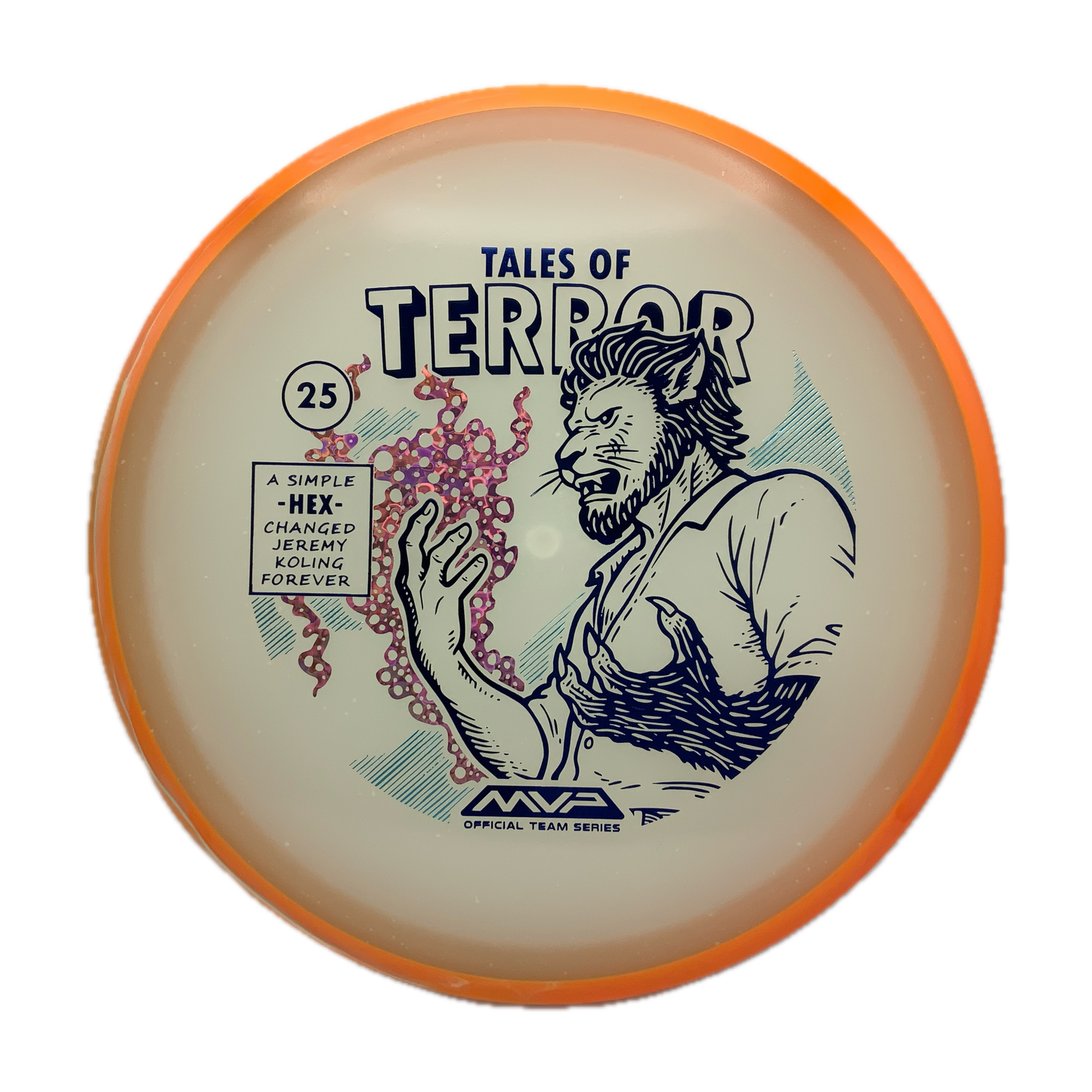 Axiom Hex - Particle Eclipse - 2025 Halloween Special Edition Particle Eclipse #12 - 176 - Astro Discs TX - Houston Disc Golf