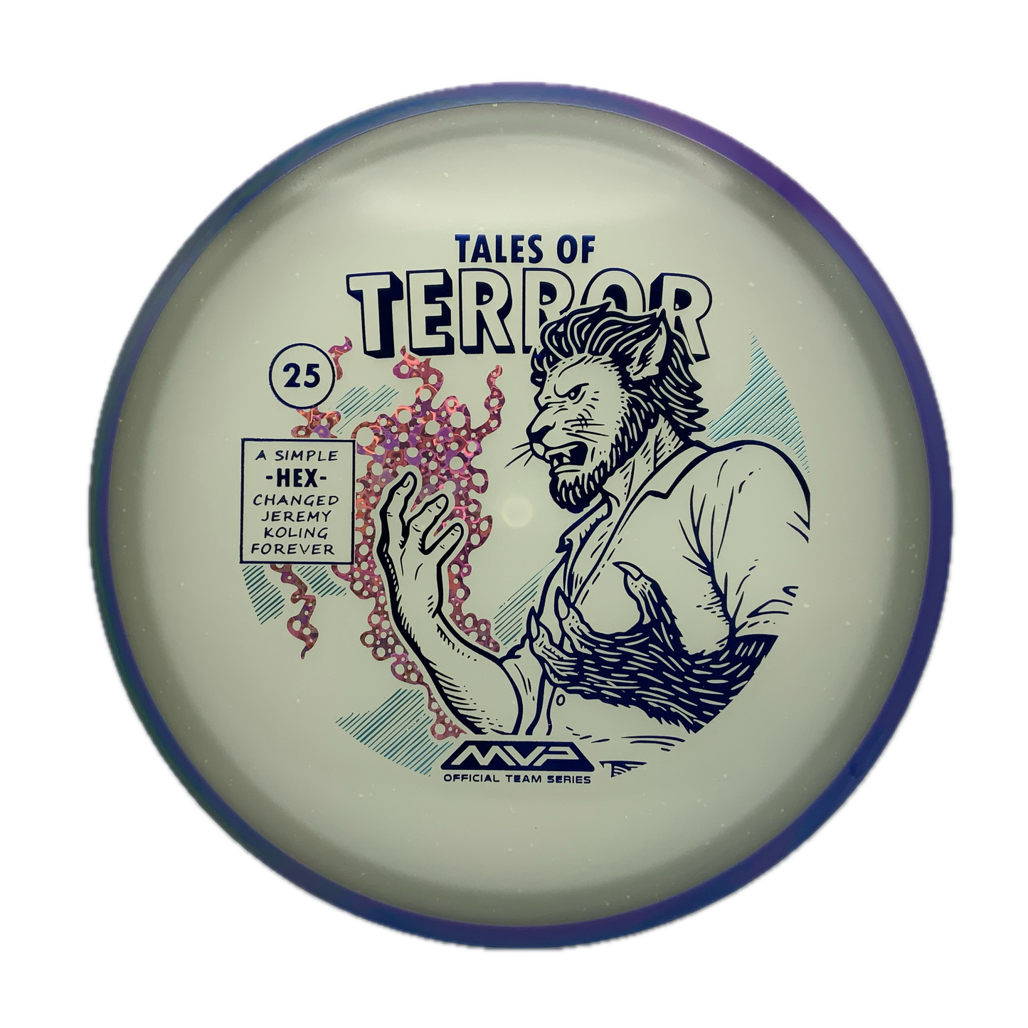 Axiom Hex - Particle Eclipse - 2025 Halloween Special Edition Particle Eclipse #22 - 176 - Astro Discs TX - Houston Disc Golf
