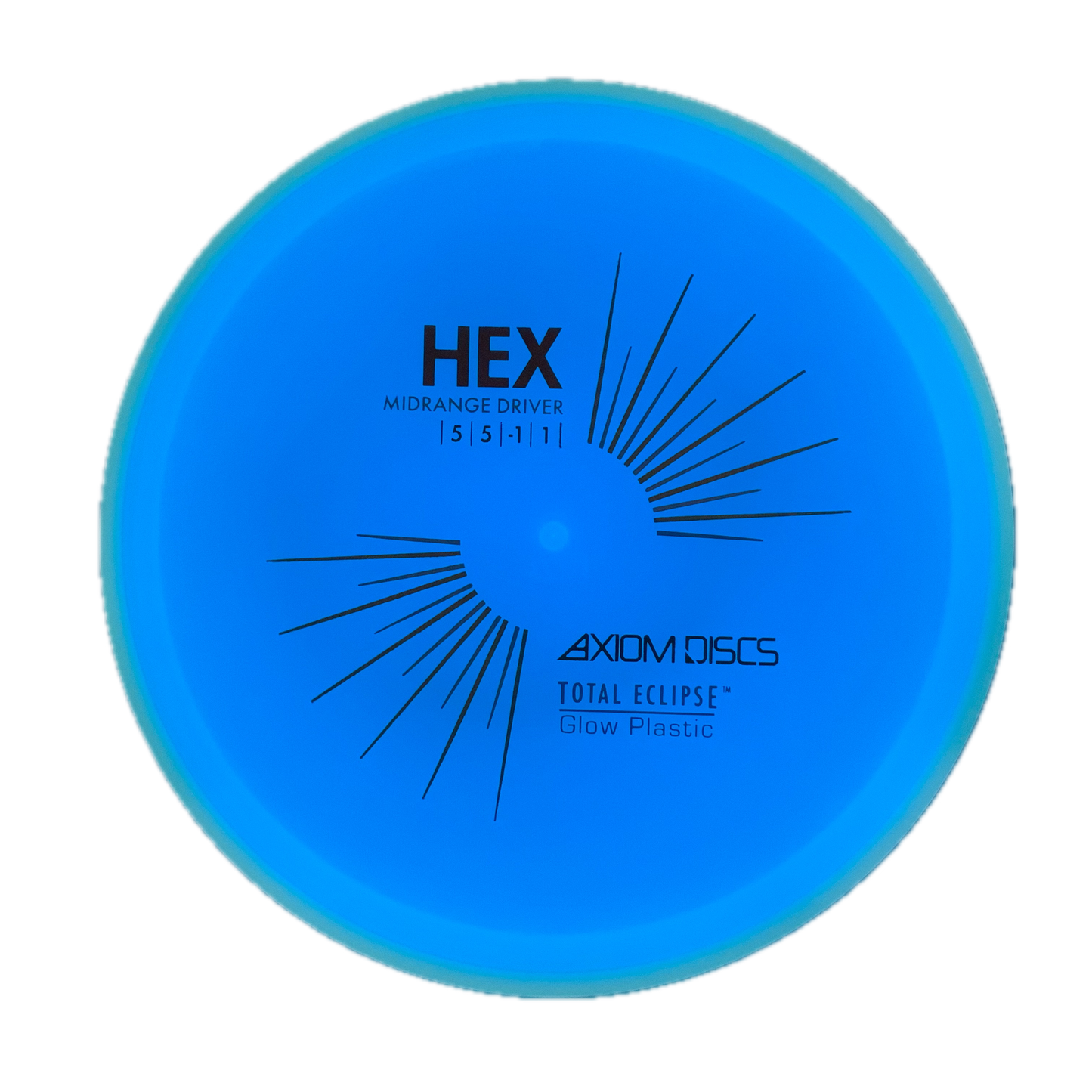 Axiom Hex - Total Eclipse Glow #103 - 177 - Astro Discs TX - Houston Disc Golf