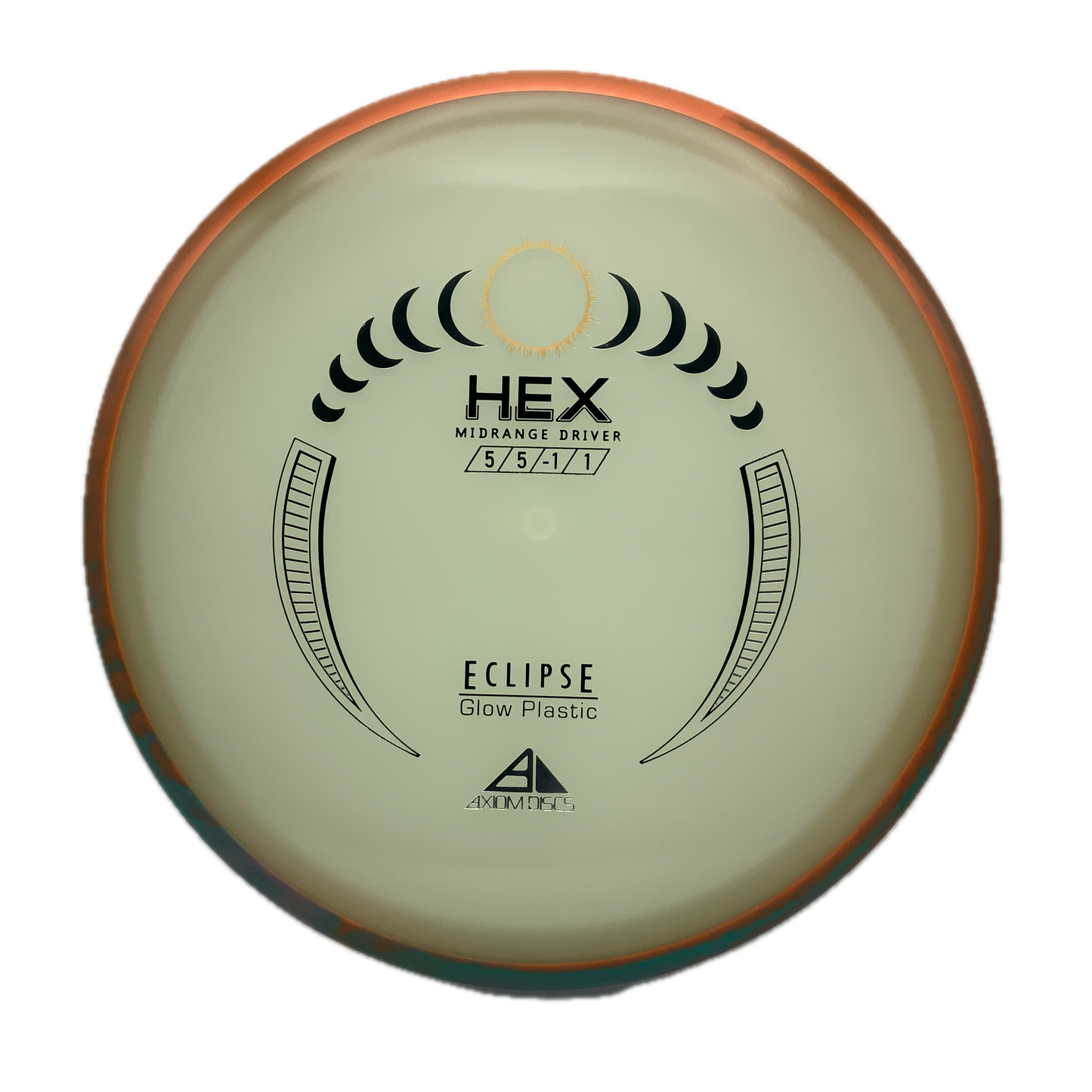 Axiom Hex - Eclipse 2.0 Glow #41 - 176 - Astro Discs TX - Houston Disc Golf