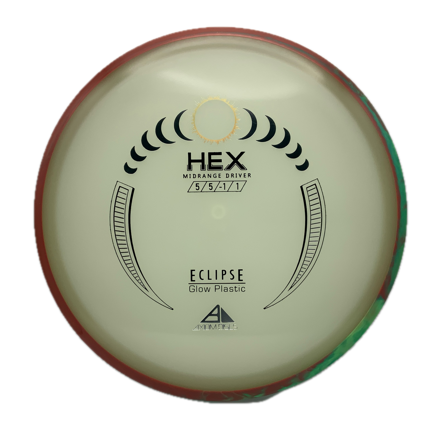 Axiom Hex - Eclipse 2.0 Glow #48 - 177 - Astro Discs TX - Houston Disc Golf