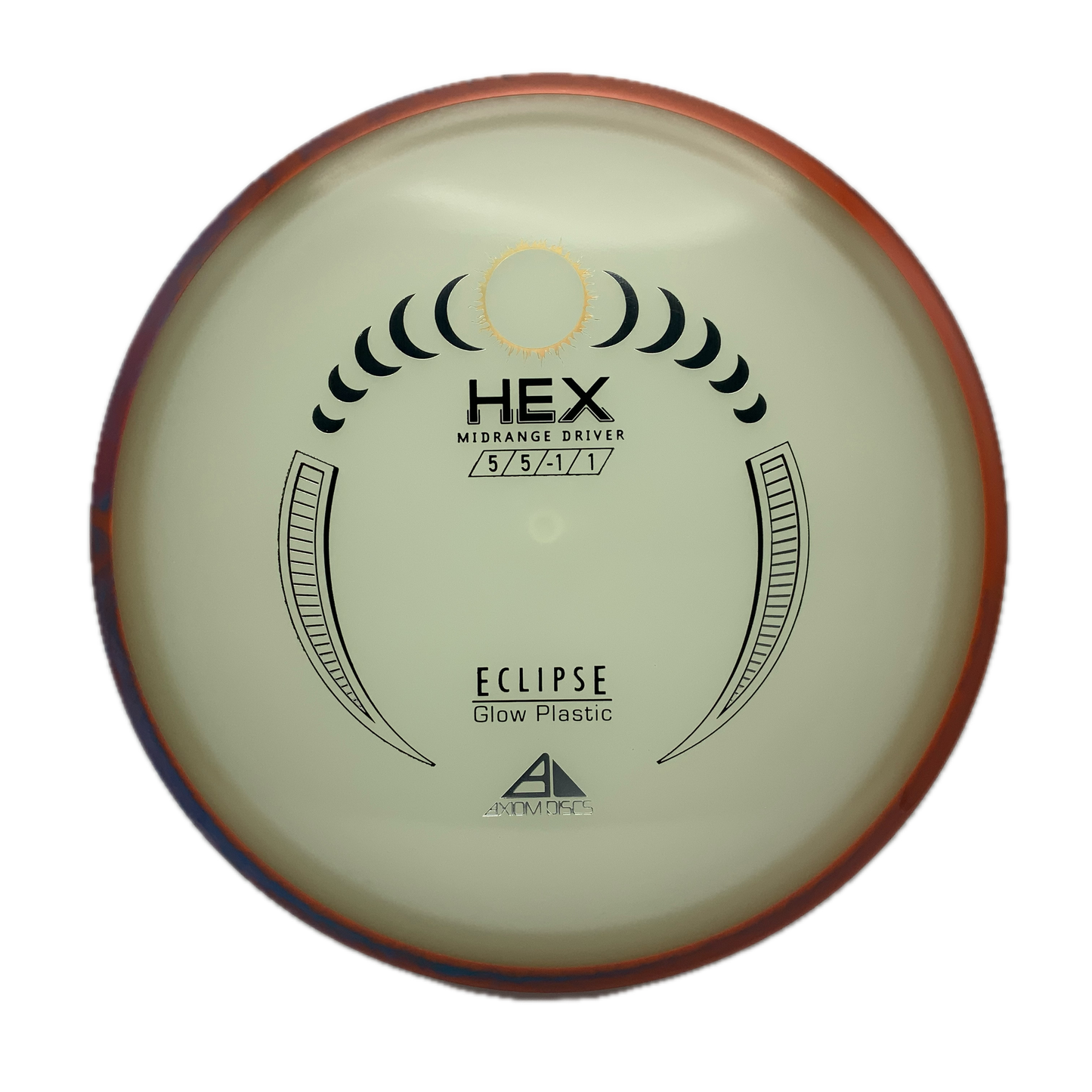 Axiom Hex - Eclipse 2.0 Glow #49 - 177 - Astro Discs TX - Houston Disc Golf