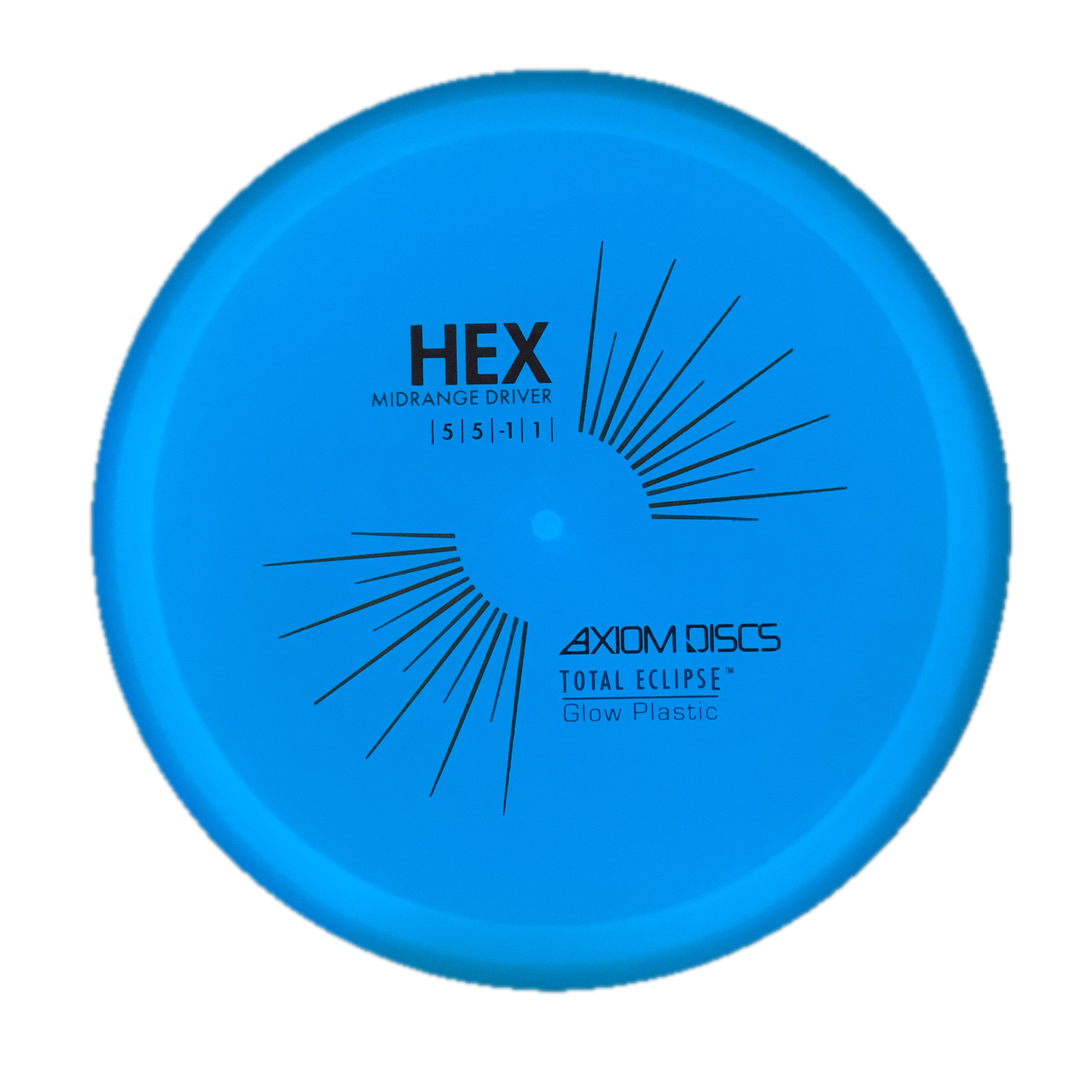 Axiom Hex - Total Eclipse Glow #97 - 174 - Astro Discs TX - Houston Disc Golf