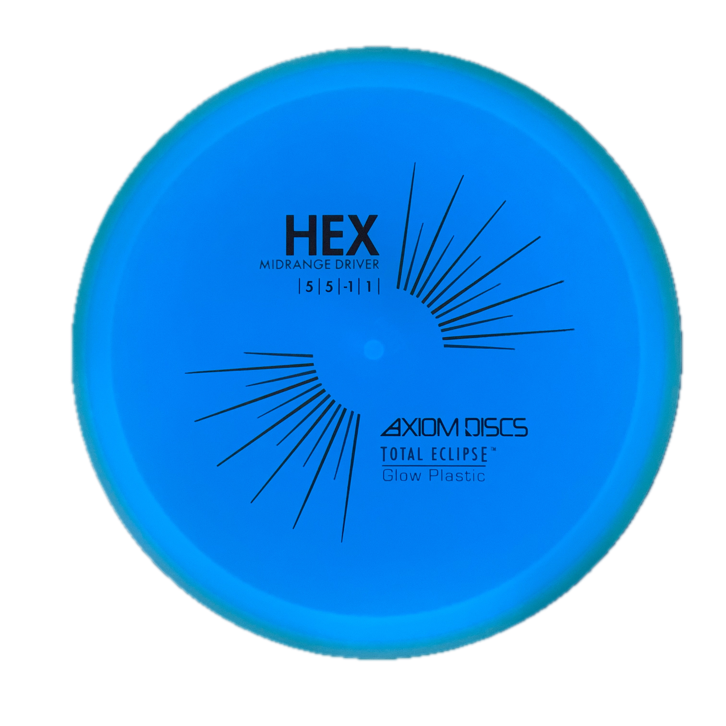 Axiom Hex - Total Eclipse Glow #99 - 175 - Astro Discs TX - Houston Disc Golf
