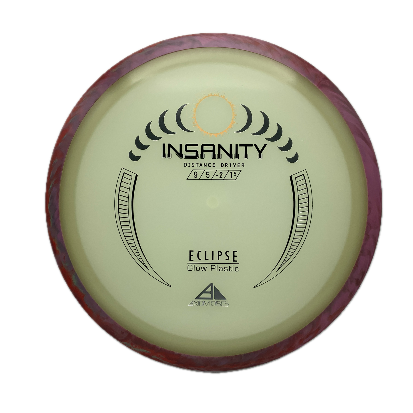 Axiom Insanity - Eclipse Glow #7 - 168 - Astro Discs TX - Houston Disc Golf