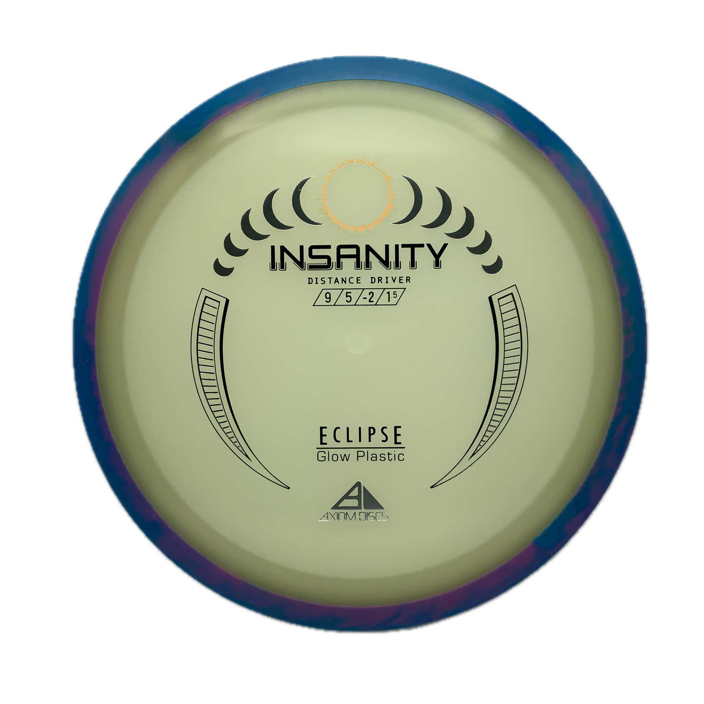 Axiom Insanity - Eclipse Glow #19 - 168 - Astro Discs TX - Houston Disc Golf