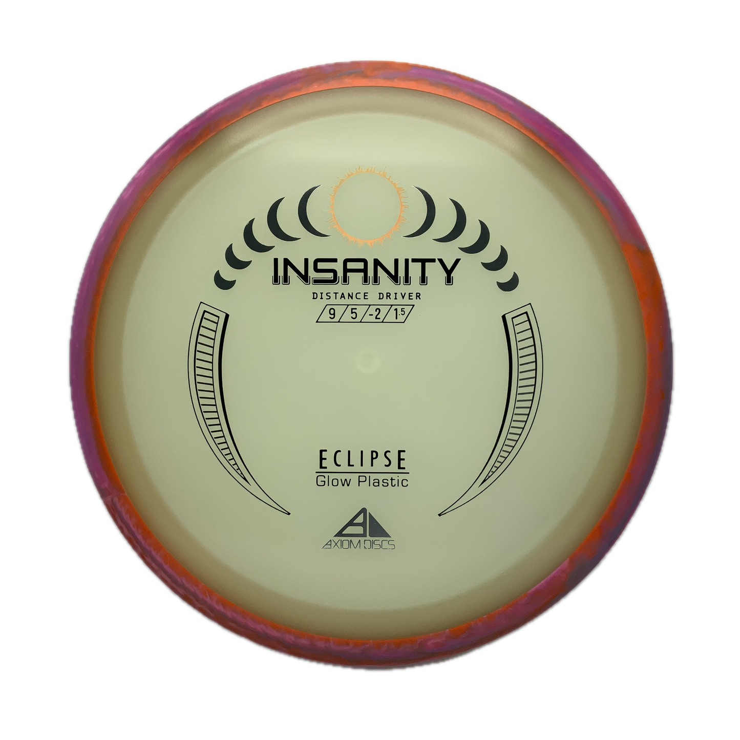 Axiom Insanity - Eclipse Glow #53 - 174 - Astro Discs TX - Houston Disc Golf