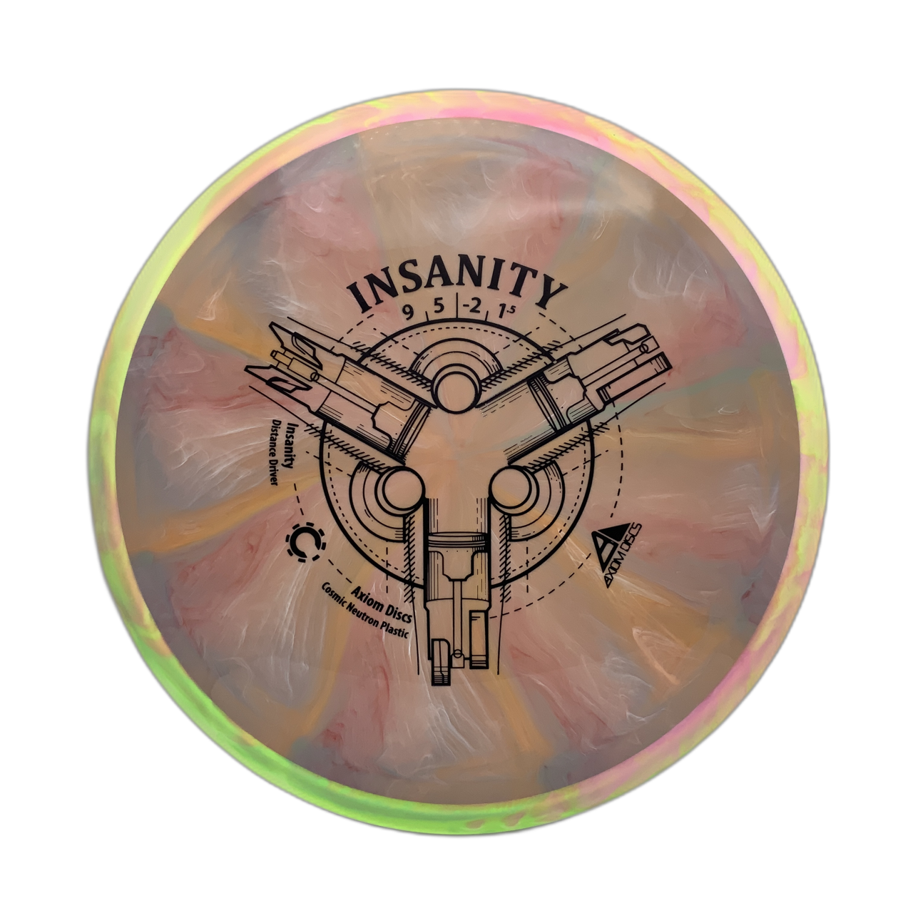 Axiom Insanity Cosmic Neutron #5 - 156 - Astro Discs TX - Houston Disc Golf