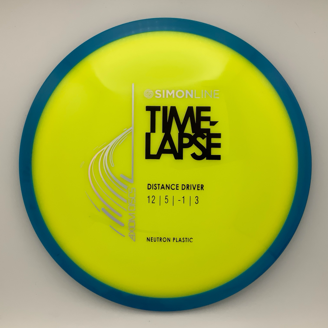 Axiom Time-Lapse Neutron Yellow 10 - 173 - Astro Discs TX - Houston Disc Golf