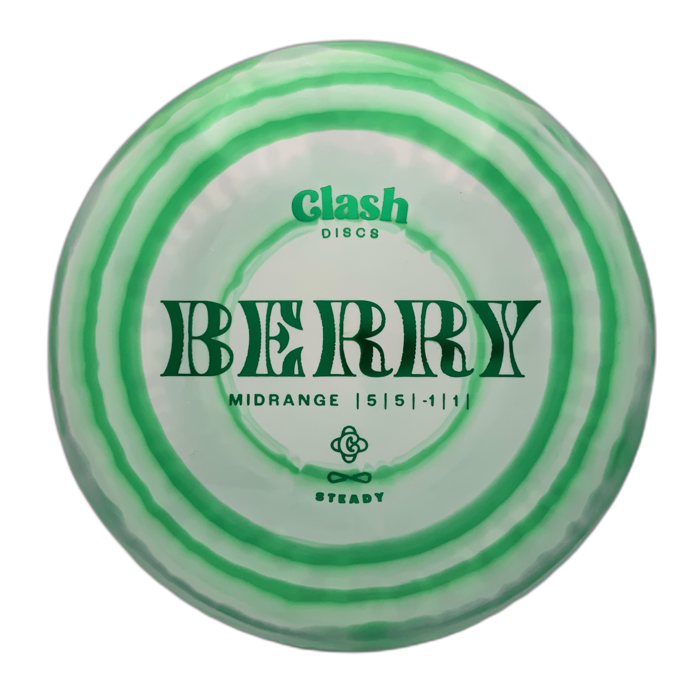 Clash Berry Steady Ring Green 10 - 172 - Astro Discs TX - Houston Disc Golf