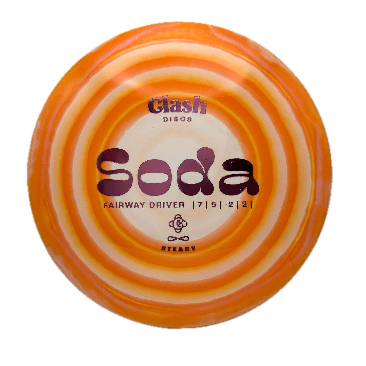 Clash Soda Steady Ring #60 - 172 - Astro Discs TX - Houston Disc Golf