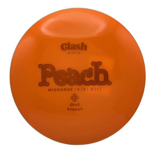 Clash Peach Steady Orange 5 - 177 - Astro Discs TX - Houston Disc Golf