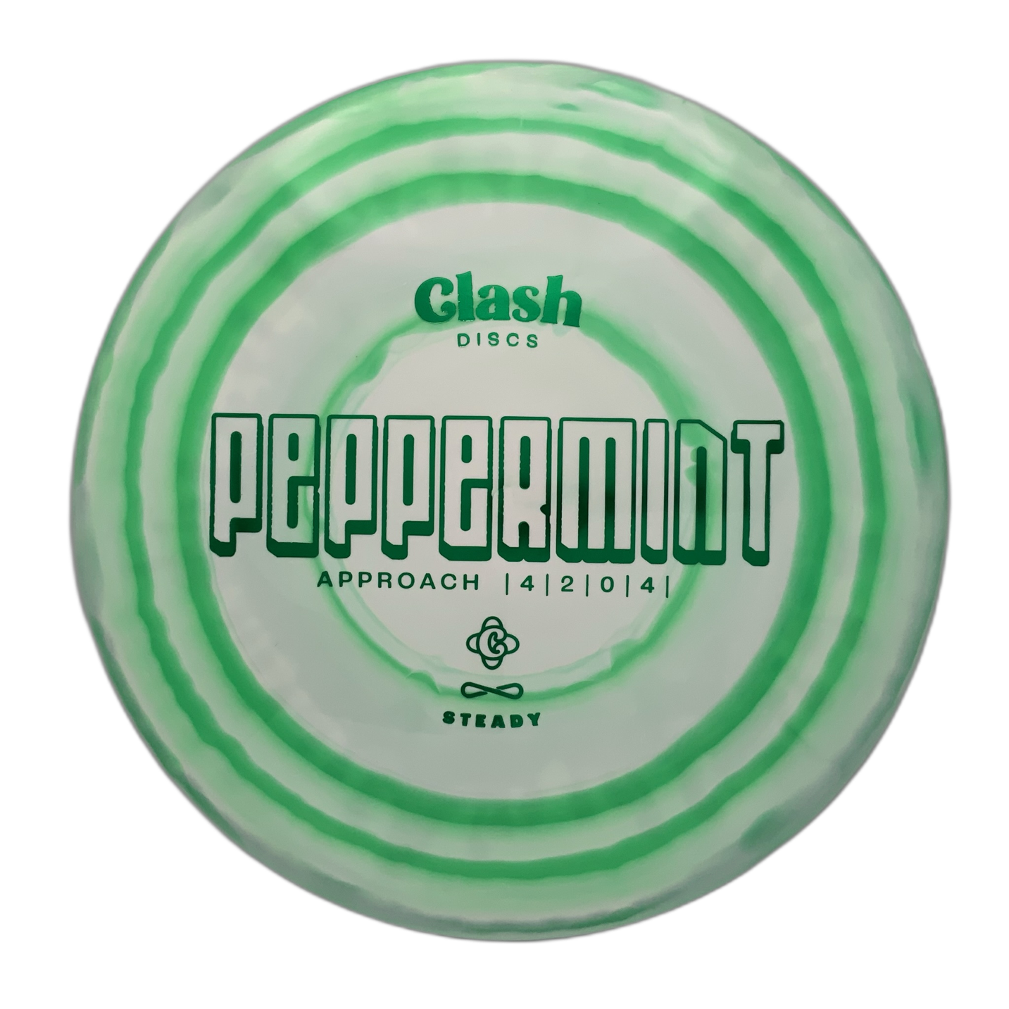 Clash Peppermint Steady Ring Green 1 - 172 - Astro Discs TX - Houston Disc Golf