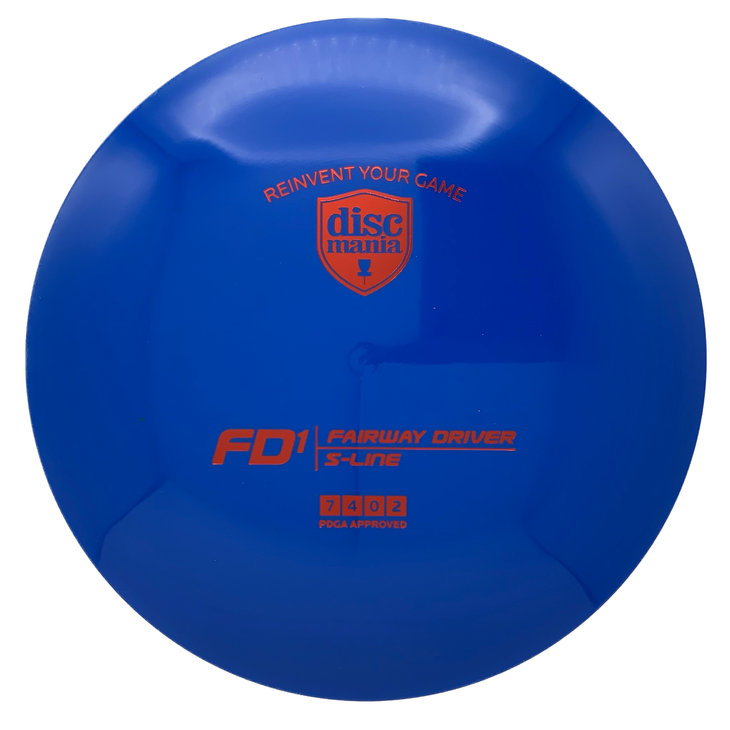 Discmania FD1 S-Line Blue 4 - 175 - Astro Discs TX - Houston Disc Golf