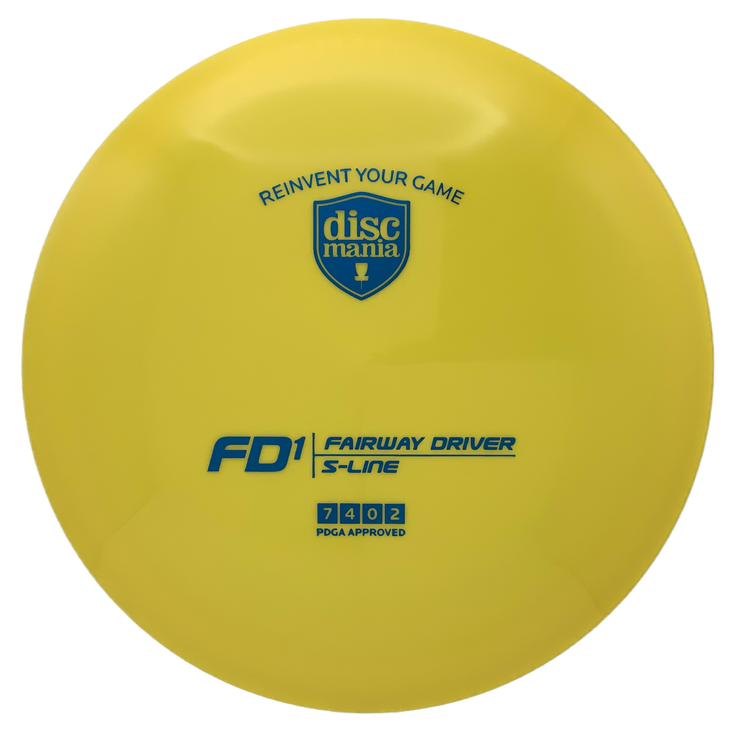 Discmania FD1 S-Line Yellow 2 - 174 - Astro Discs TX - Houston Disc Golf