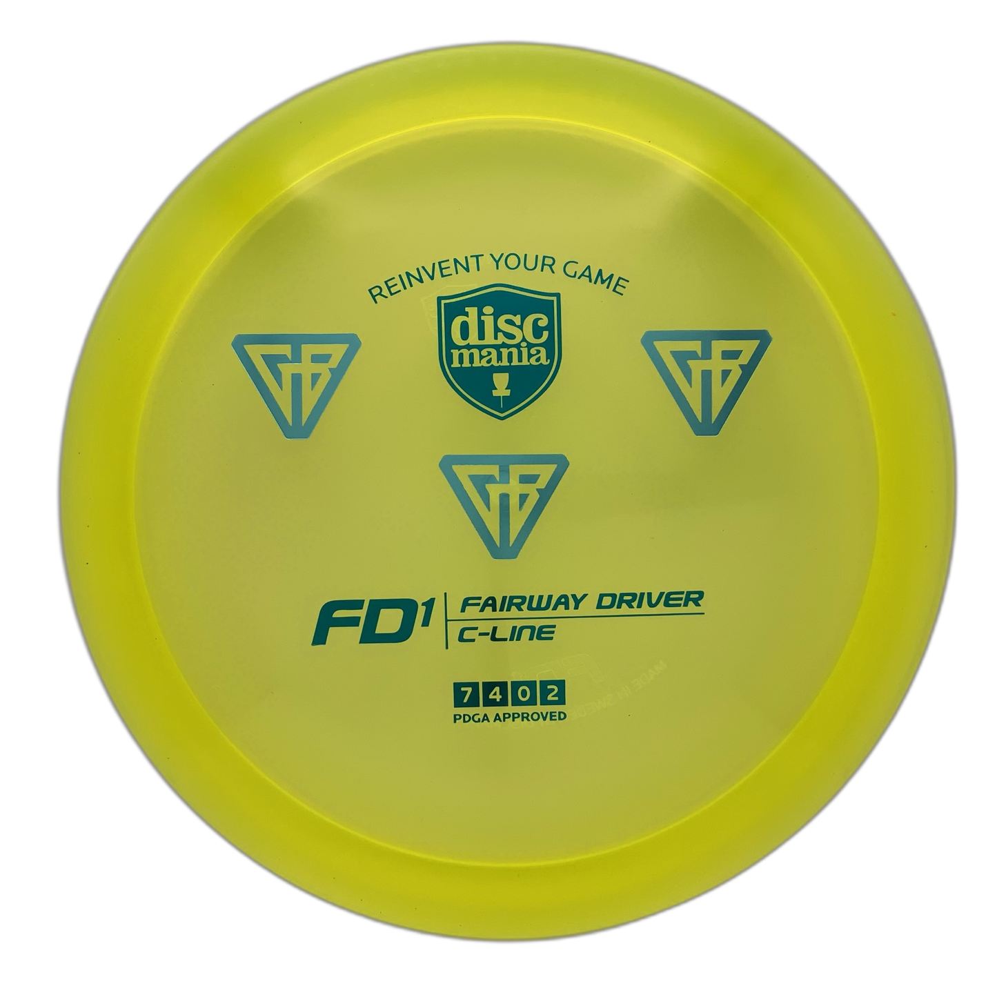 Discmania FD1 C-Line Yellow 2 - 173 - Astro Discs TX - Houston Disc Golf