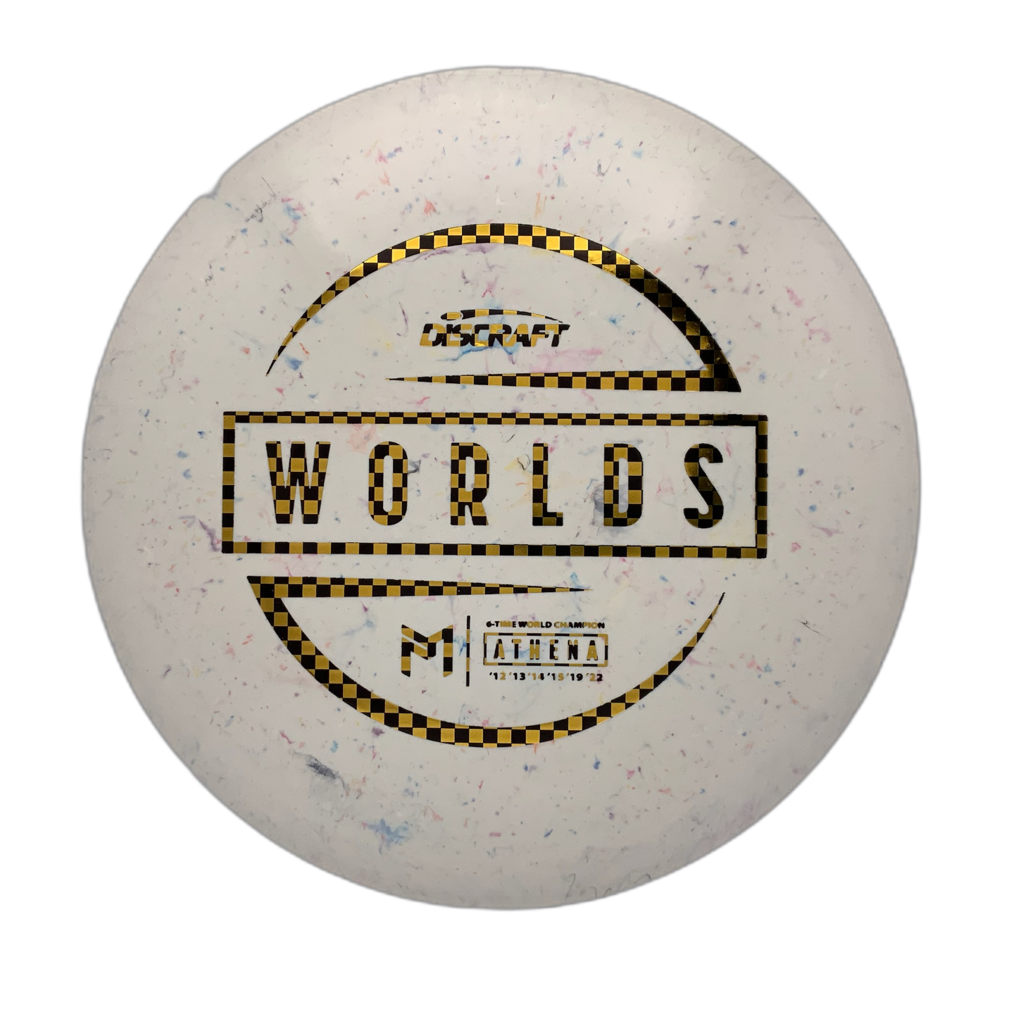 Discraft Athena - 2024 World Championships Jawbreaker ESP #6 - 173-174 - Astro Discs TX - Houston Disc Golf