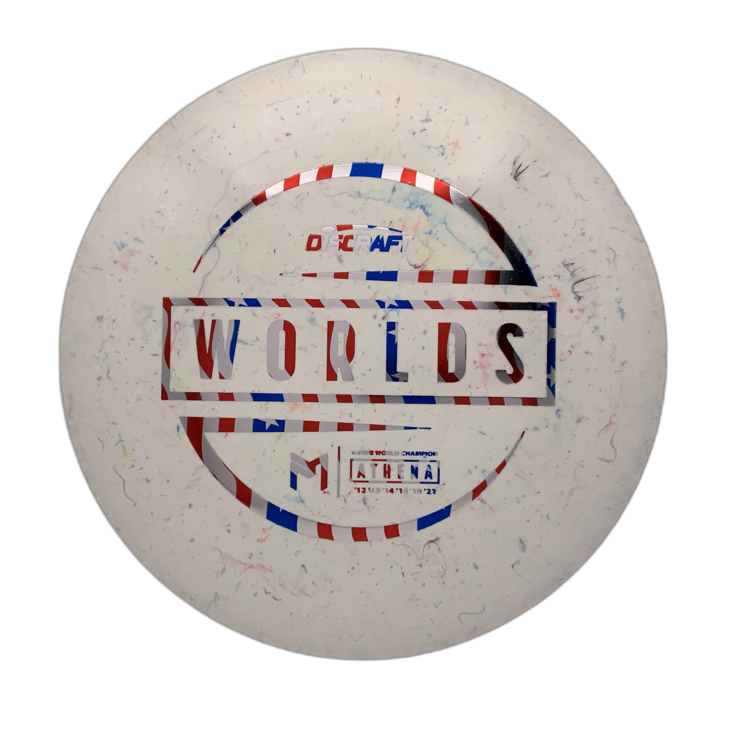 Discraft Athena - 2024 World Championships Jawbreaker ESP #27 - 170-172 - Astro Discs TX - Houston Disc Golf