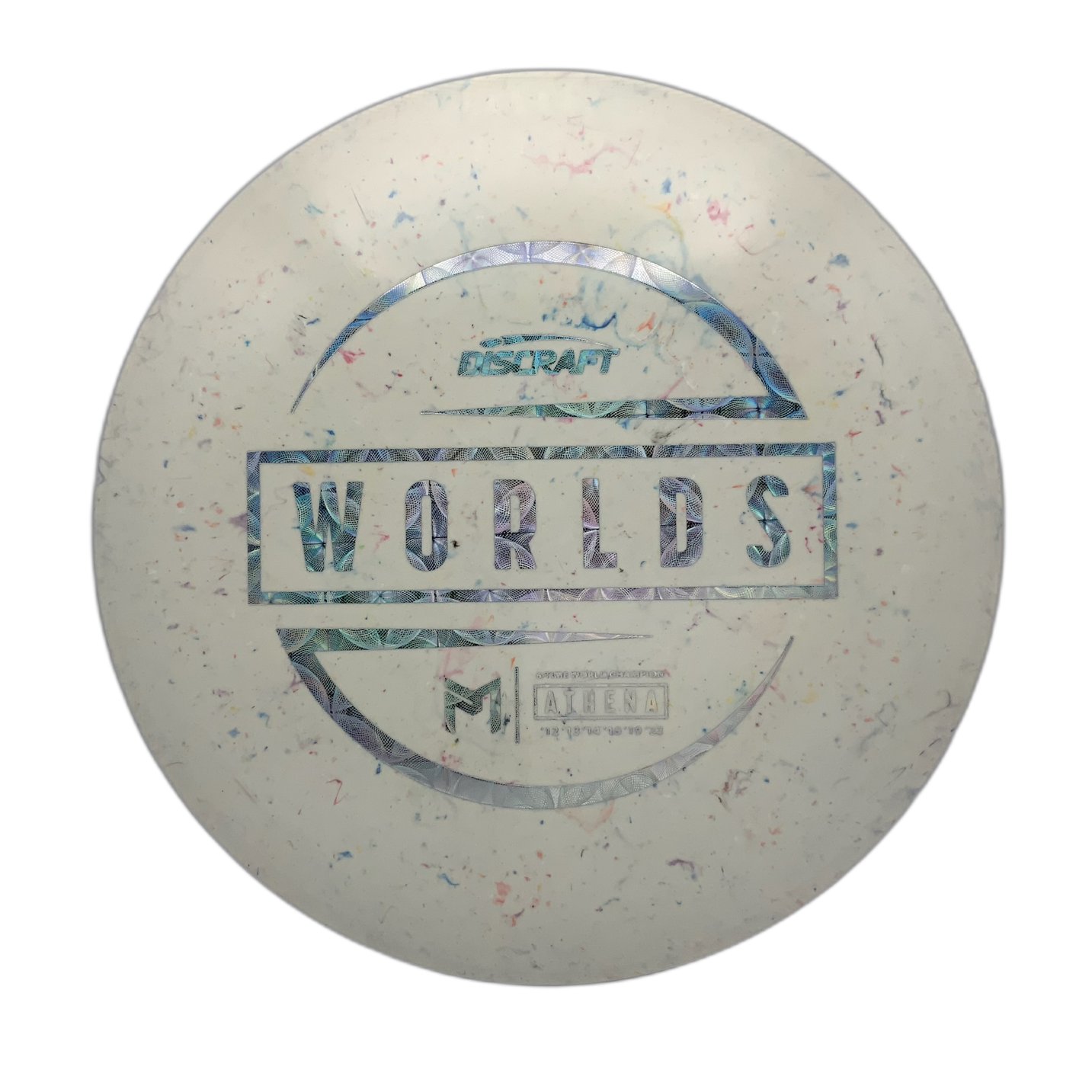 Discraft Athena - 2024 World Championships Jawbreaker ESP #32 - 170-172 - Astro Discs TX - Houston Disc Golf