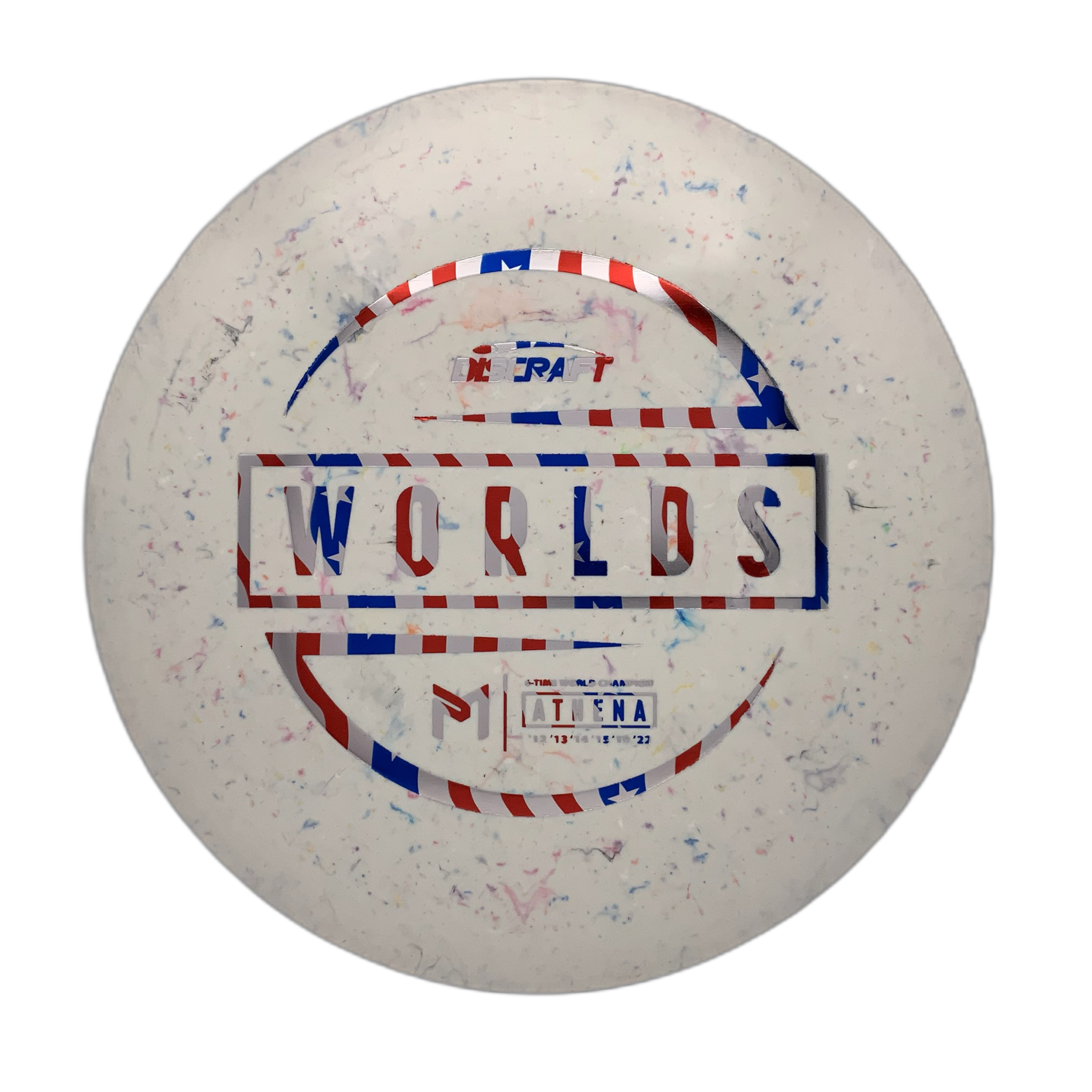 Discraft Athena - 2024 World Championships Jawbreaker ESP #34 - 170-172 - Astro Discs TX - Houston Disc Golf