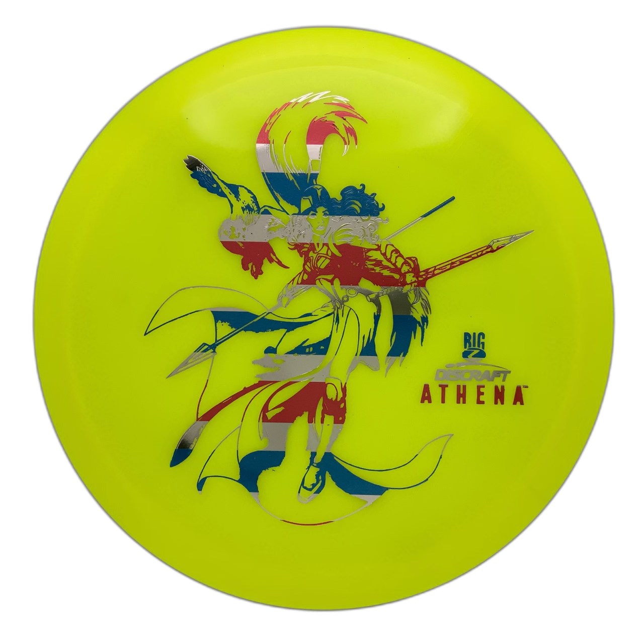 Discraft Athena Big Z Yellow 1 - 167-169 - Astro Discs TX - Houston Disc Golf