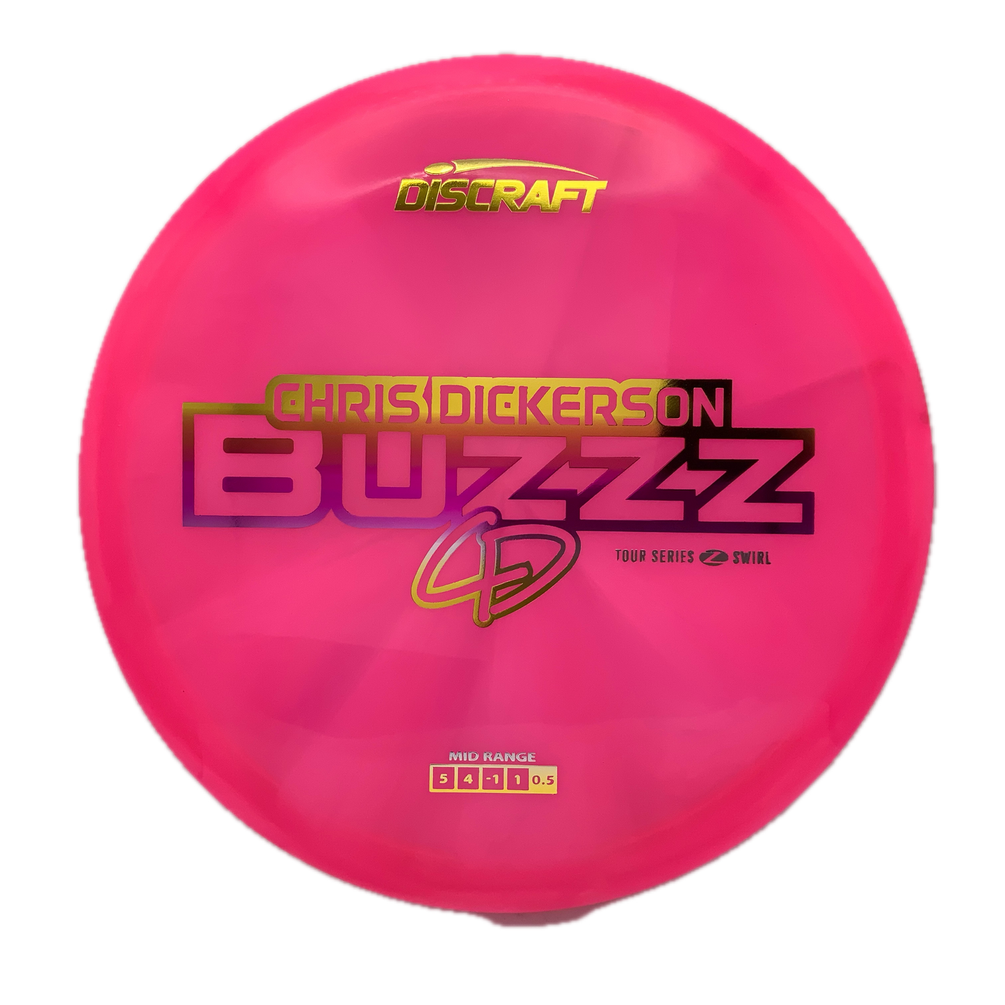 Discraft Buzzz - 2025 Chris Dickerson Tour Series Z Swirl #15 - 177+ - Astro Discs TX - Houston Disc Golf
