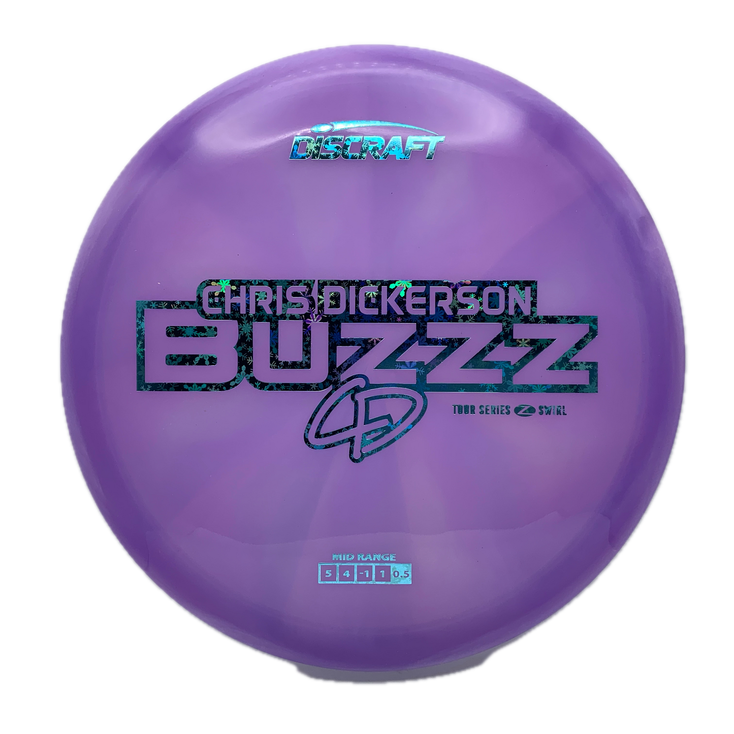 Discraft Buzzz - 2025 Chris Dickerson Tour Series Z Swirl #16 - 177+ - Astro Discs TX - Houston Disc Golf