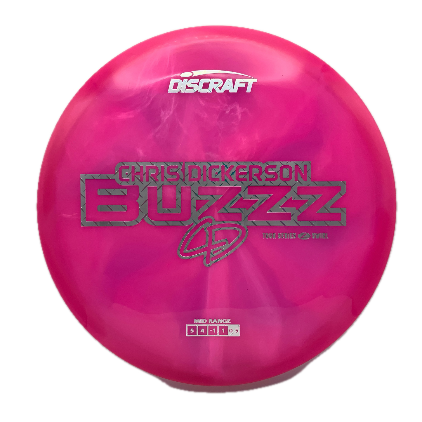 Discraft Buzzz - 2025 Chris Dickerson Tour Series Z Swirl #21 - 177+ - Astro Discs TX - Houston Disc Golf