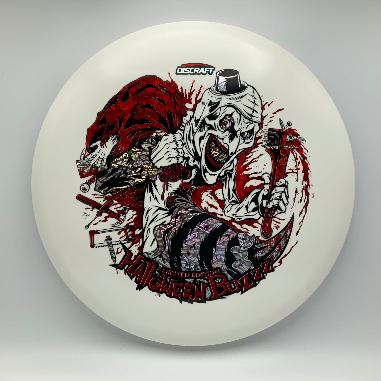Discraft Buzzz - Glo - 2025 Limited Edition Halloween Glo #1 - 175-176 - Astro Discs TX - Houston Disc Golf