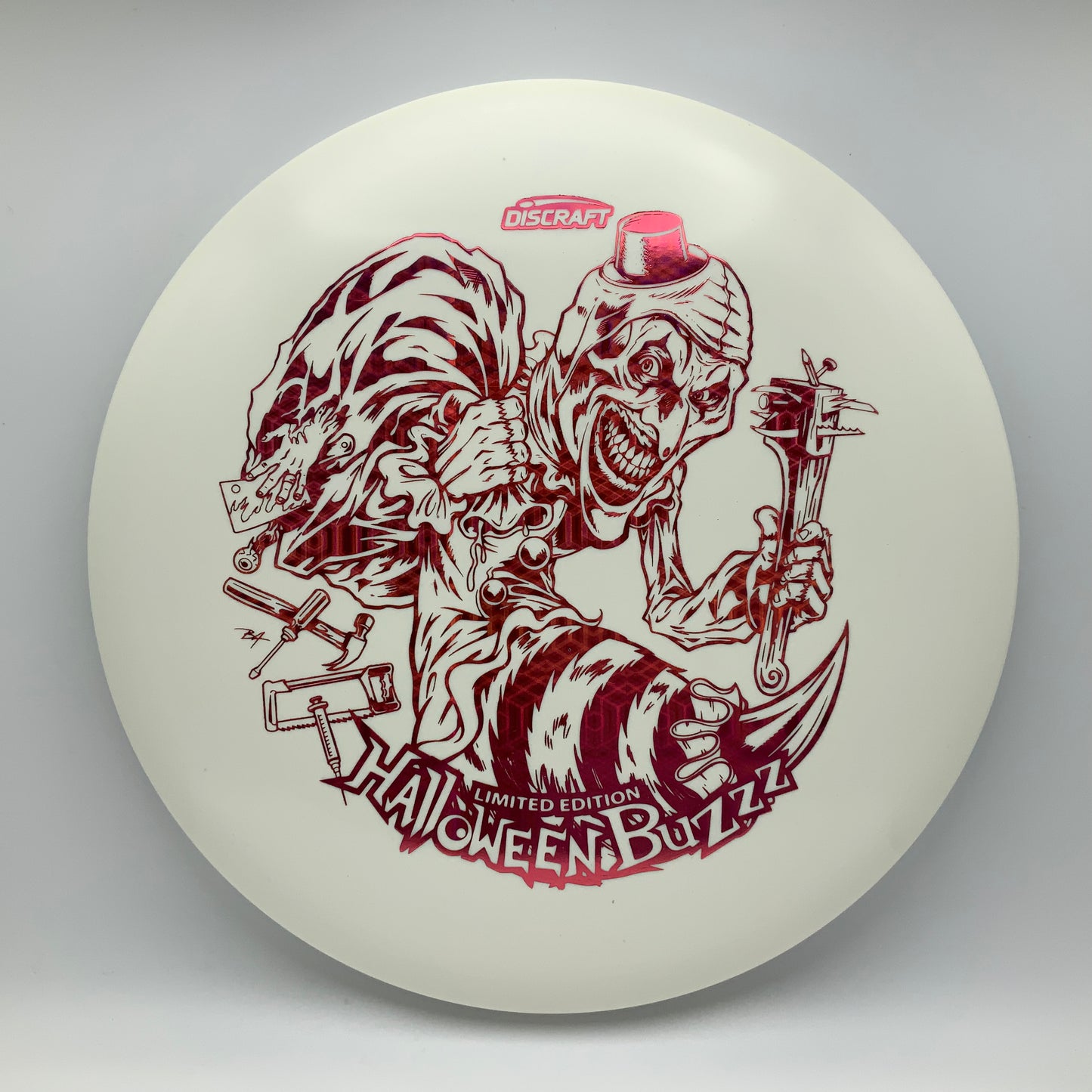 Discraft Buzzz - Glo - 2025 Limited Edition Halloween Glo #3 - 175-176 - Astro Discs TX - Houston Disc Golf