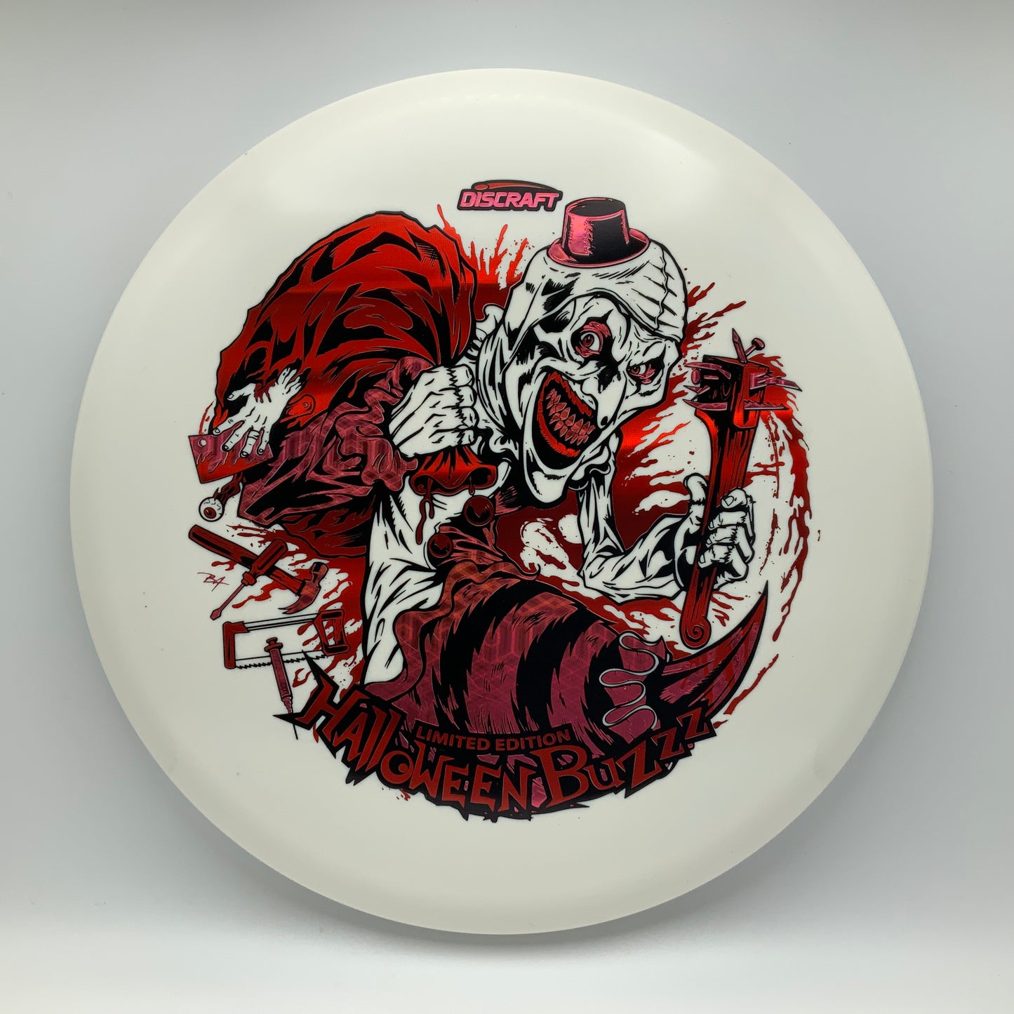 Discraft Buzzz - Glo - 2025 Limited Edition Halloween Glo #4 - 175-176 - Astro Discs TX - Houston Disc Golf