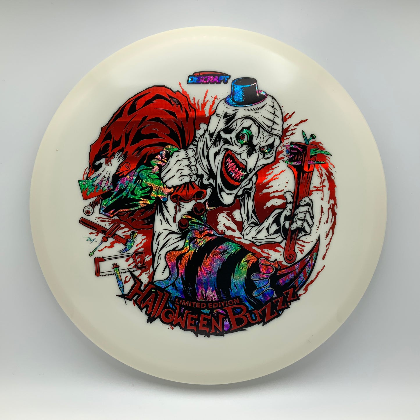 Discraft Buzzz - Glo - 2025 Limited Edition Halloween Glo #6 - 177+ - Astro Discs TX - Houston Disc Golf