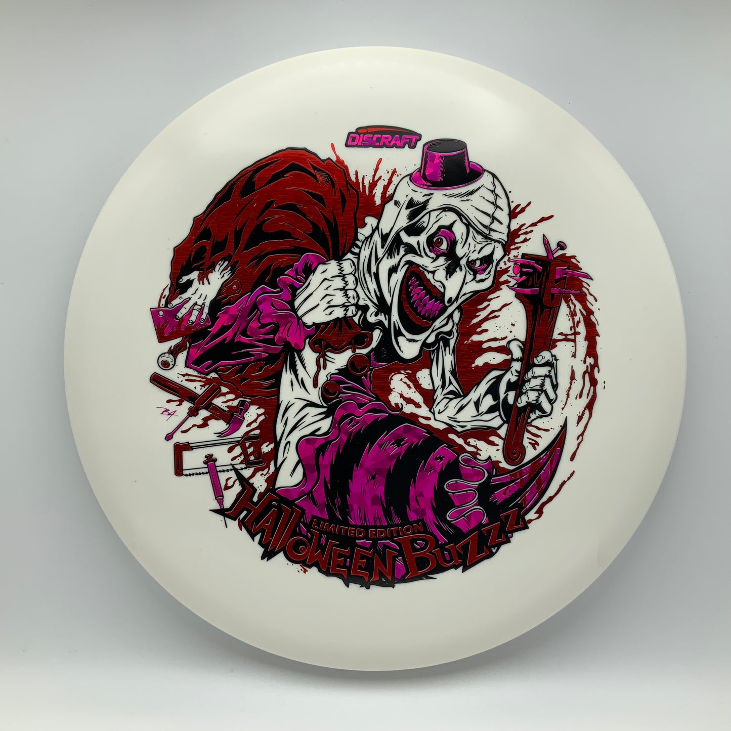 Discraft Buzzz - Glo - 2025 Limited Edition Halloween Glo #7 - 177+ - Astro Discs TX - Houston Disc Golf