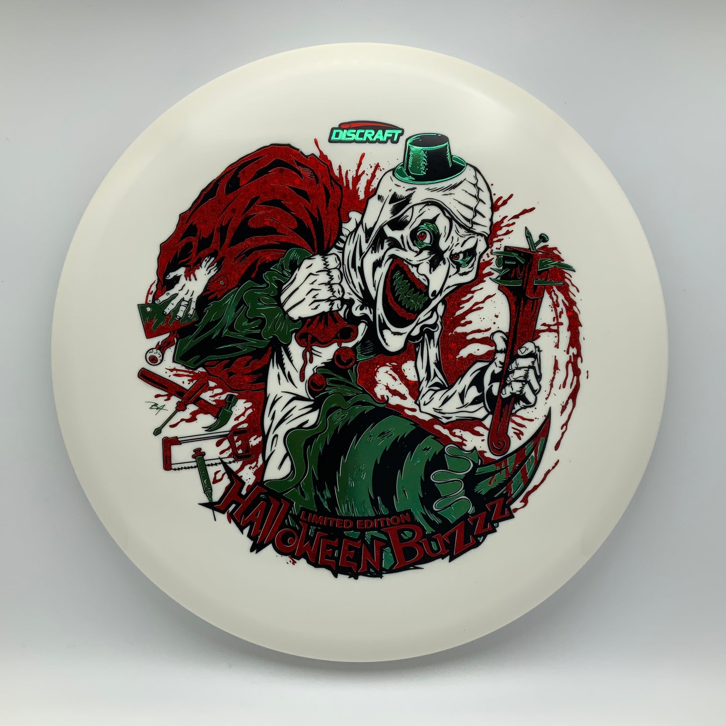 Discraft Buzzz - Glo - 2025 Limited Edition Halloween Glo #8 - 177+ - Astro Discs TX - Houston Disc Golf