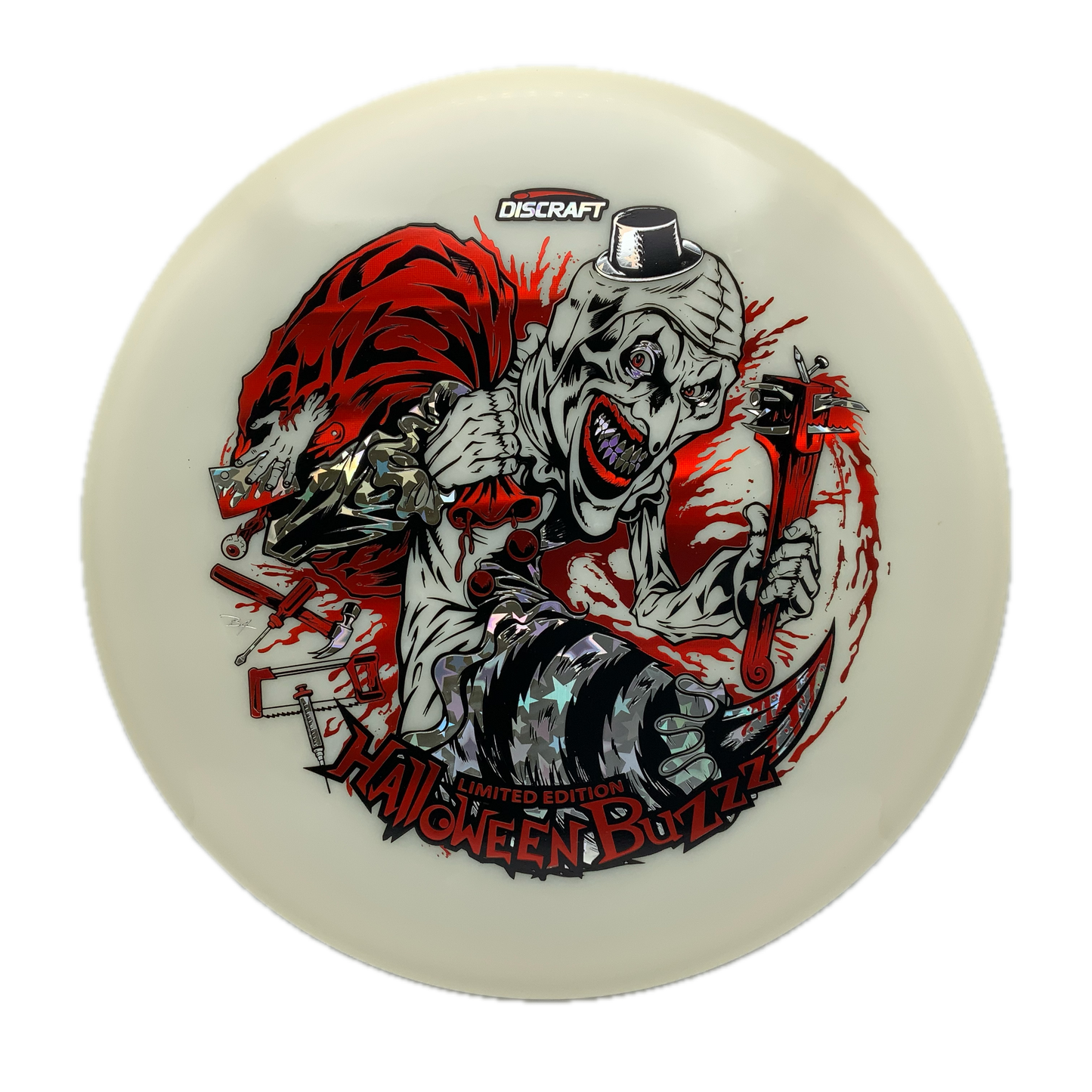 Discraft Buzzz - Glo - 2025 Limited Edition Halloween Glo #9 - 177+ - Astro Discs TX - Houston Disc Golf