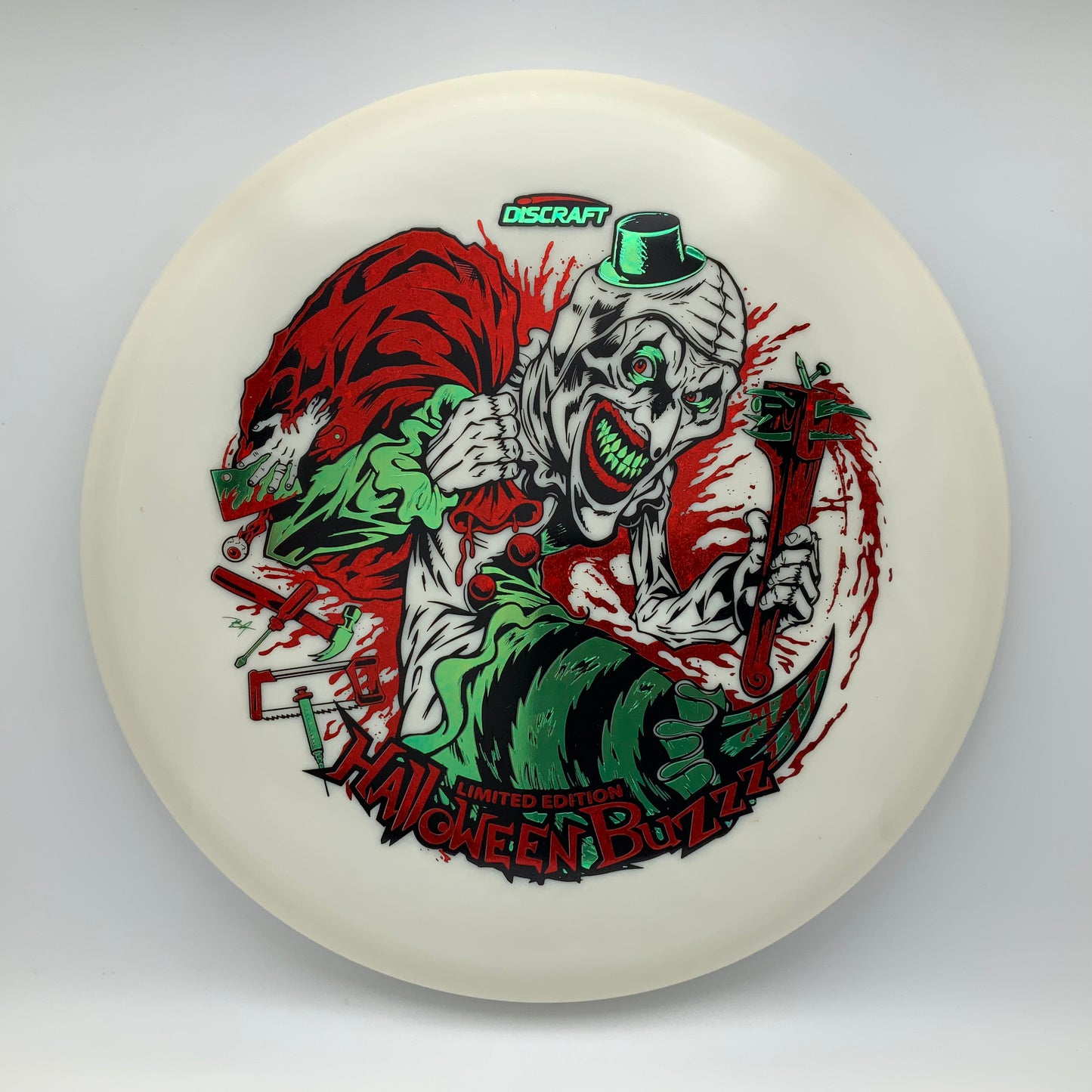 Discraft Buzzz - Glo - 2025 Limited Edition Halloween Glo #10 - 177+ - Astro Discs TX - Houston Disc Golf