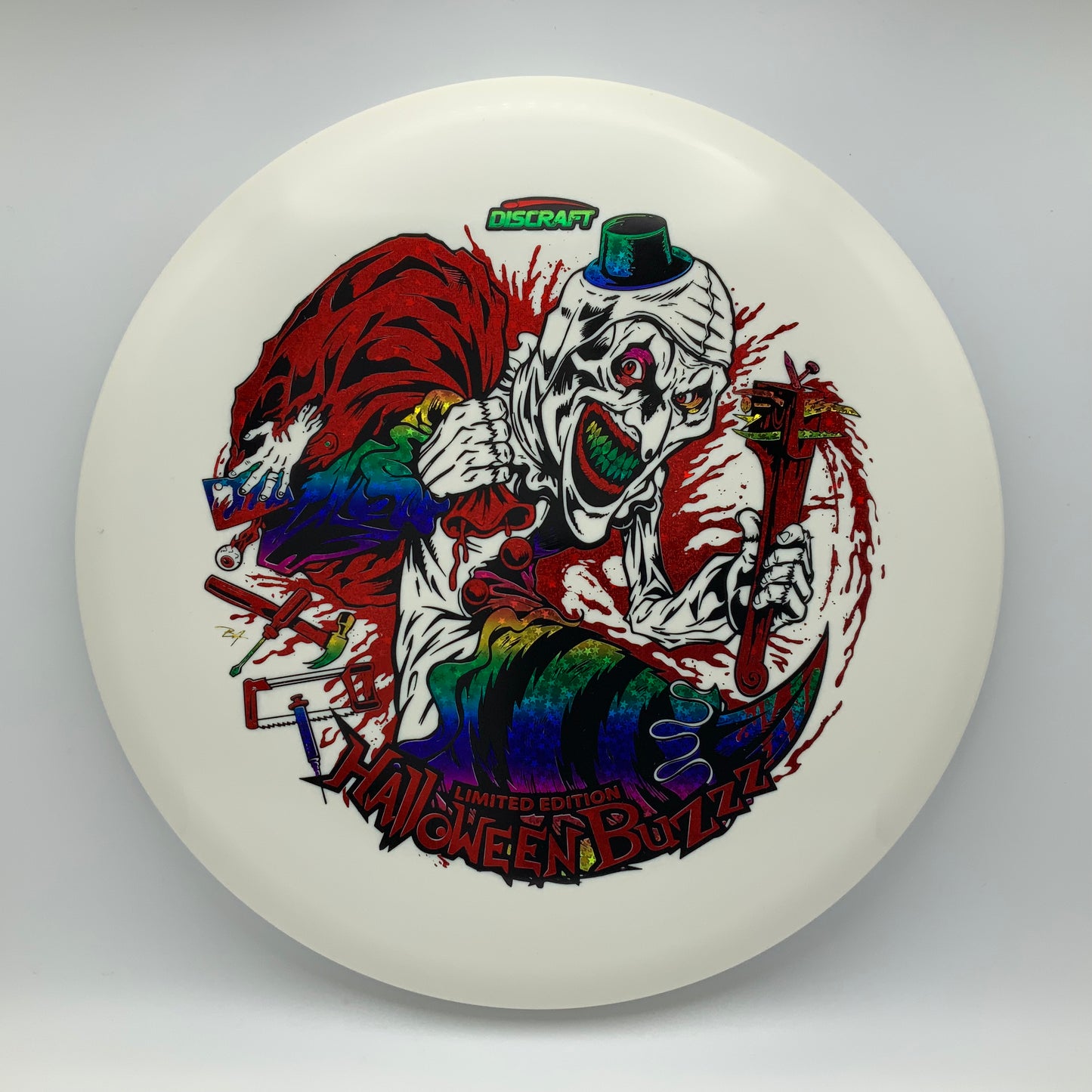 Discraft Buzzz - Glo - 2025 Limited Edition Halloween Glo #12 - 177+ - Astro Discs TX - Houston Disc Golf