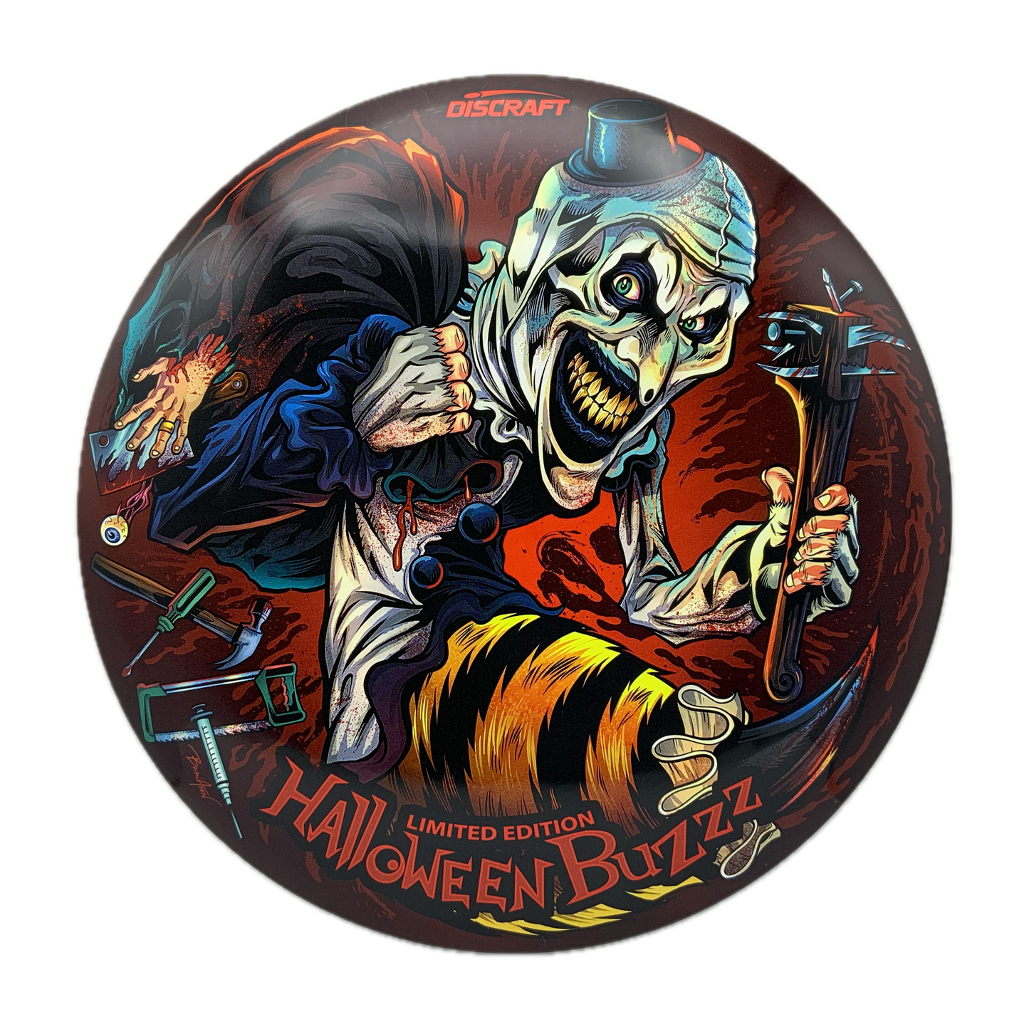 Discraft Buzzz - Super Color - 2025 Limited Edition Halloween SuperColor #16 - 177+ - Astro Discs TX - Houston Disc Golf