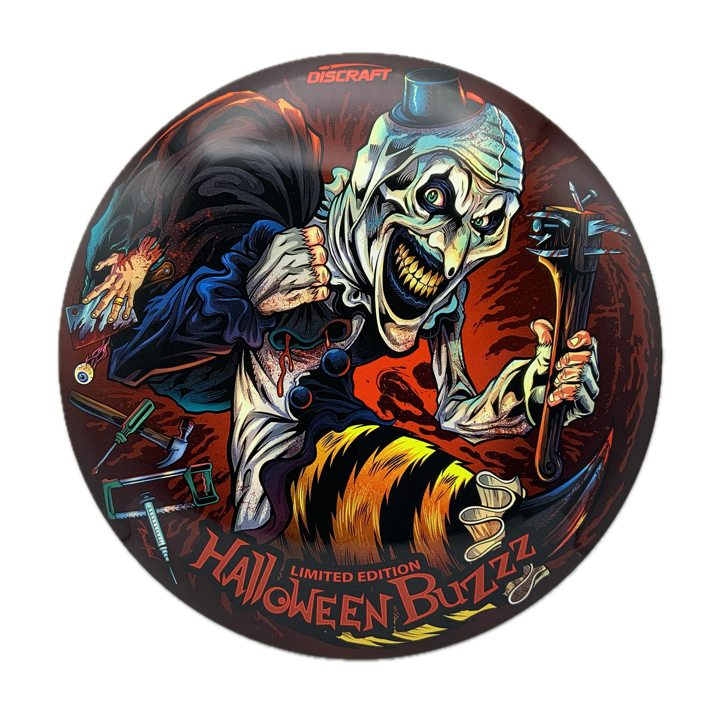 Discraft Buzzz - Super Color - 2025 Limited Edition Halloween SuperColor #17 - 177+ - Astro Discs TX - Houston Disc Golf