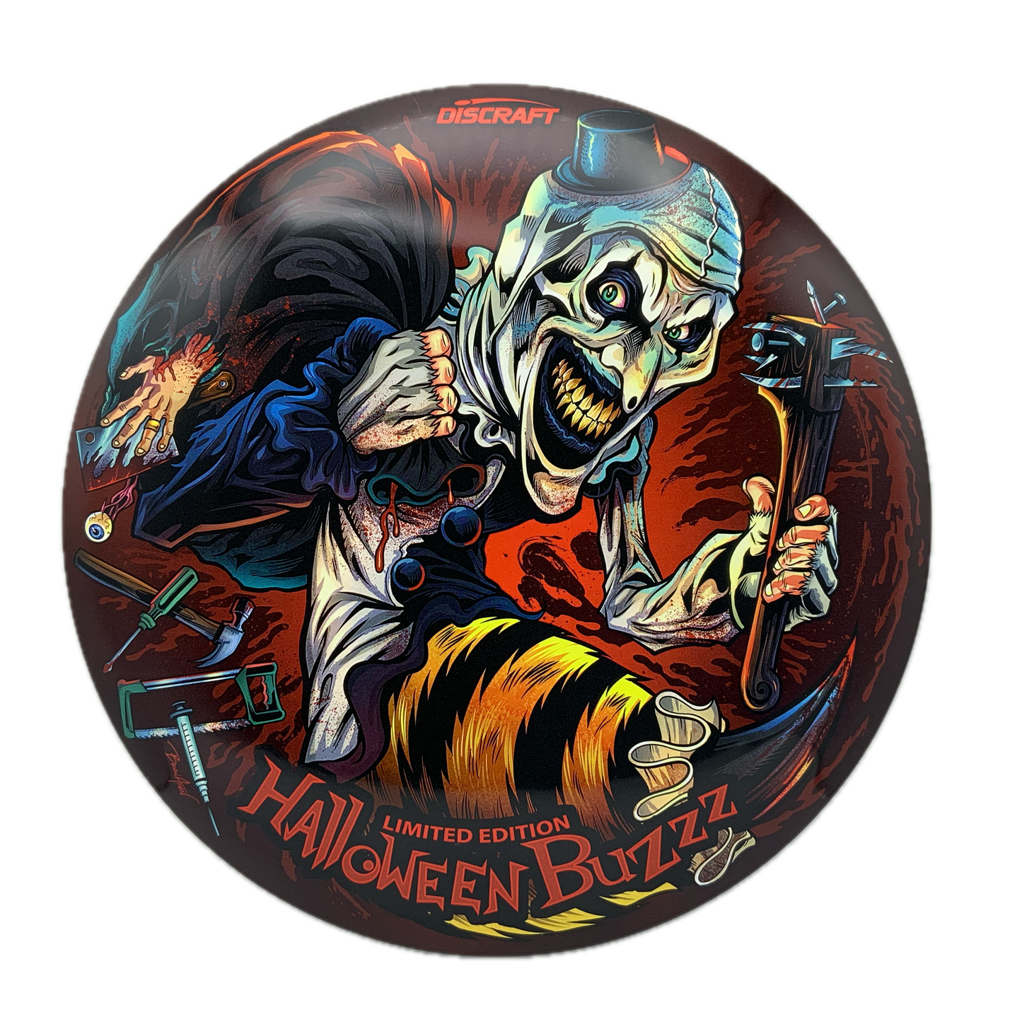 Discraft Buzzz - Super Color - 2025 Limited Edition Halloween SuperColor #18 - 177+ - Astro Discs TX - Houston Disc Golf