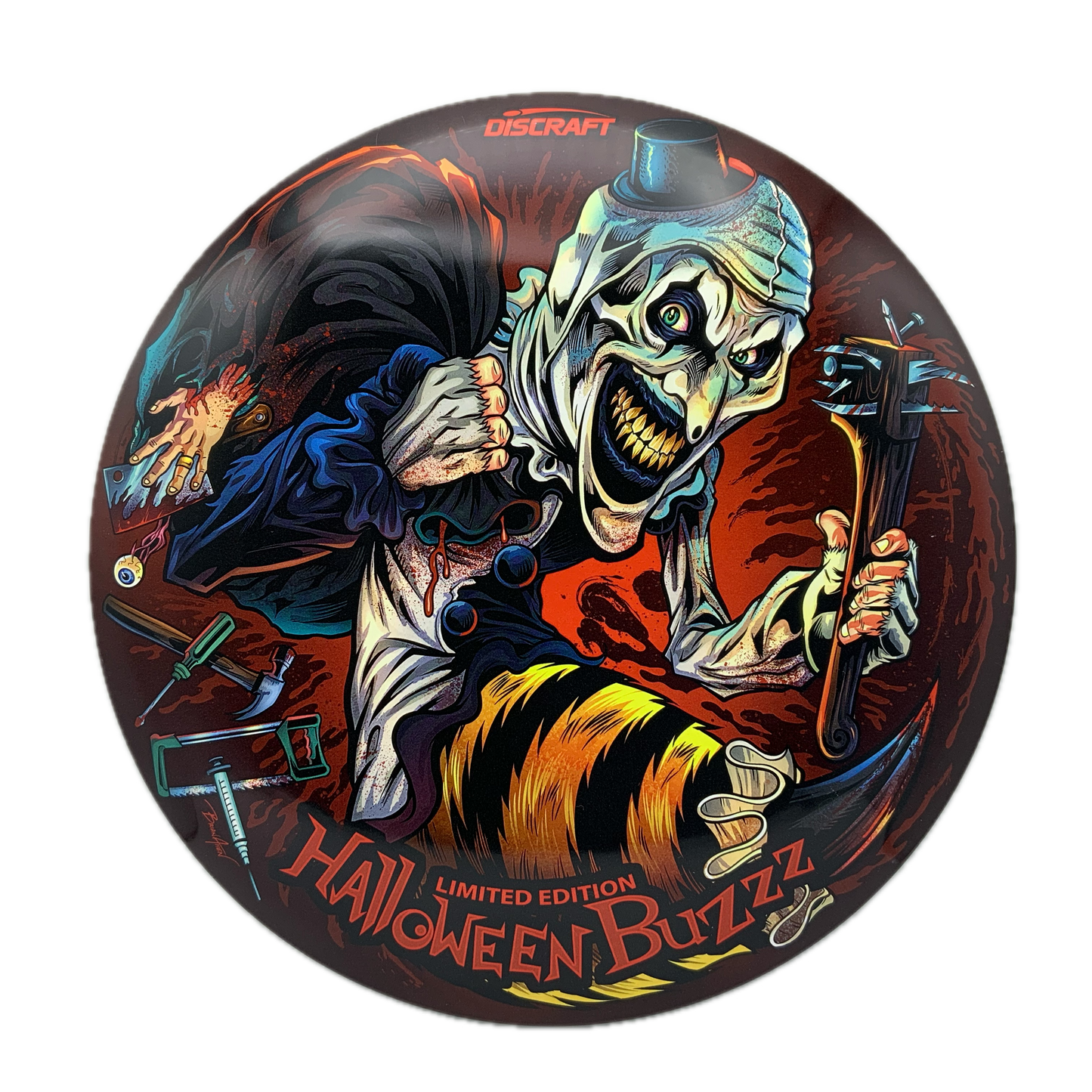Discraft Buzzz - Super Color - 2025 Limited Edition Halloween SuperColor #19 - 177+ - Astro Discs TX - Houston Disc Golf
