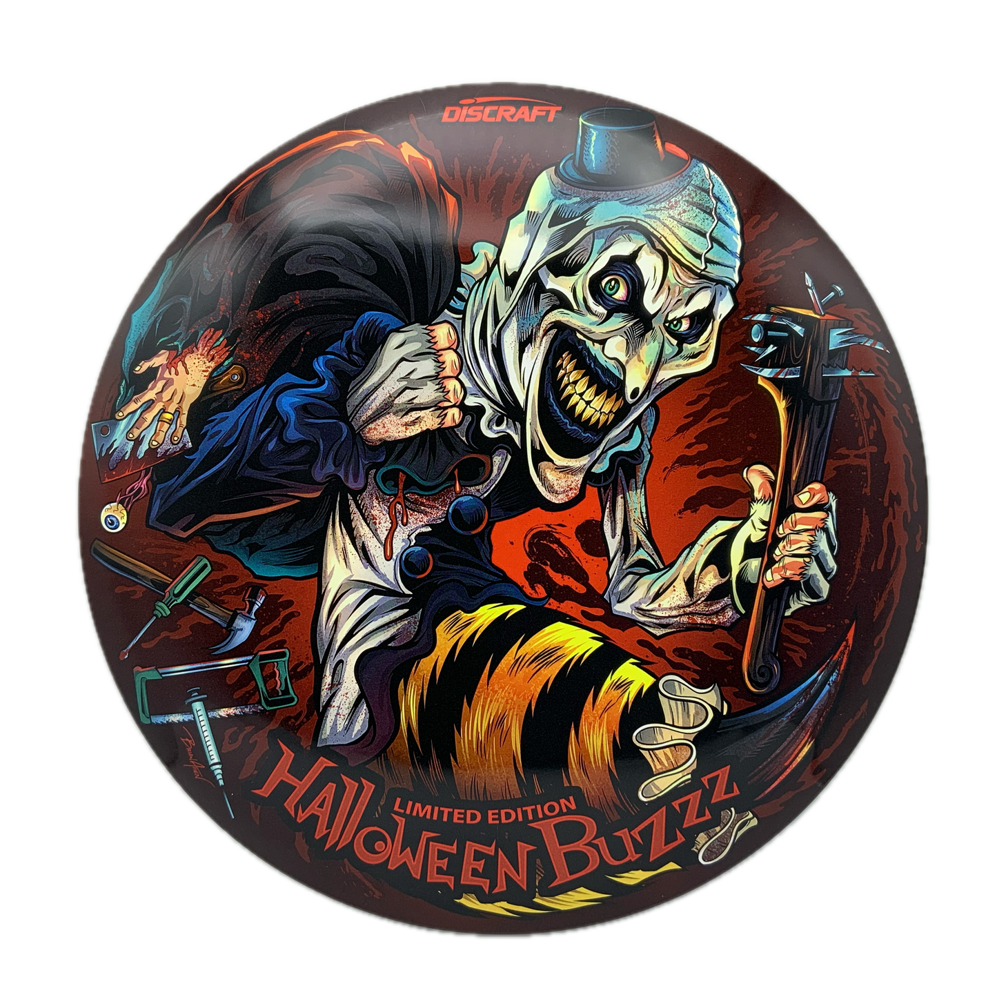 Discraft Buzzz - Super Color - 2025 Limited Edition Halloween SuperColor #22 - 177+ - Astro Discs TX - Houston Disc Golf