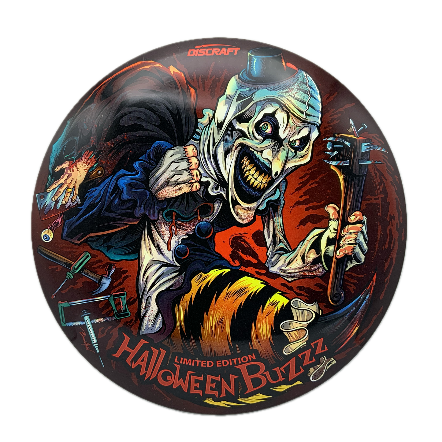 Discraft Buzzz - Super Color - 2025 Limited Edition Halloween SuperColor #23 - 175-176 - Astro Discs TX - Houston Disc Golf
