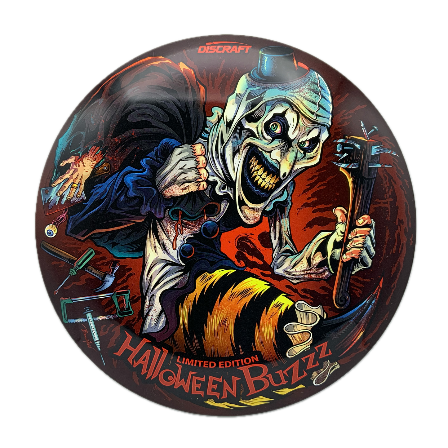 Discraft Buzzz - Super Color - 2025 Limited Edition Halloween SuperColor #24 - 175-176 - Astro Discs TX - Houston Disc Golf