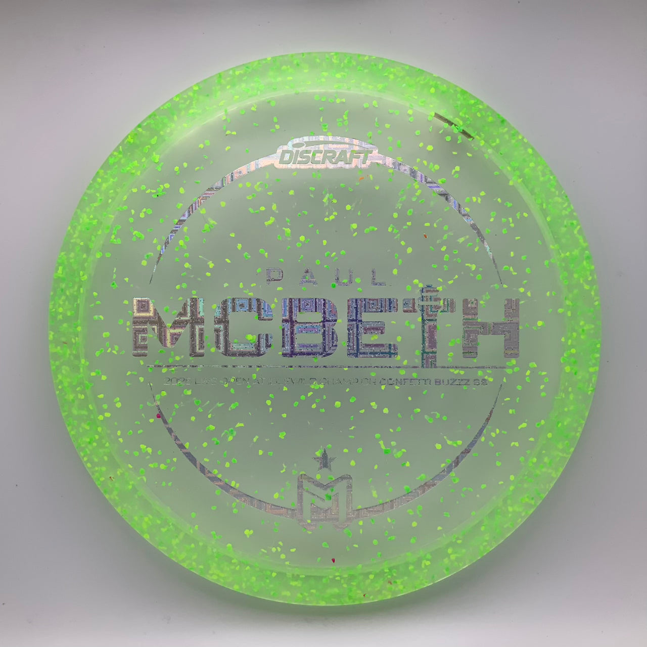Discraft Buzzz SS - Paul McBeth Victory Edition Z Confetti #25 - 173-174 - Astro Discs TX - Houston Disc Golf