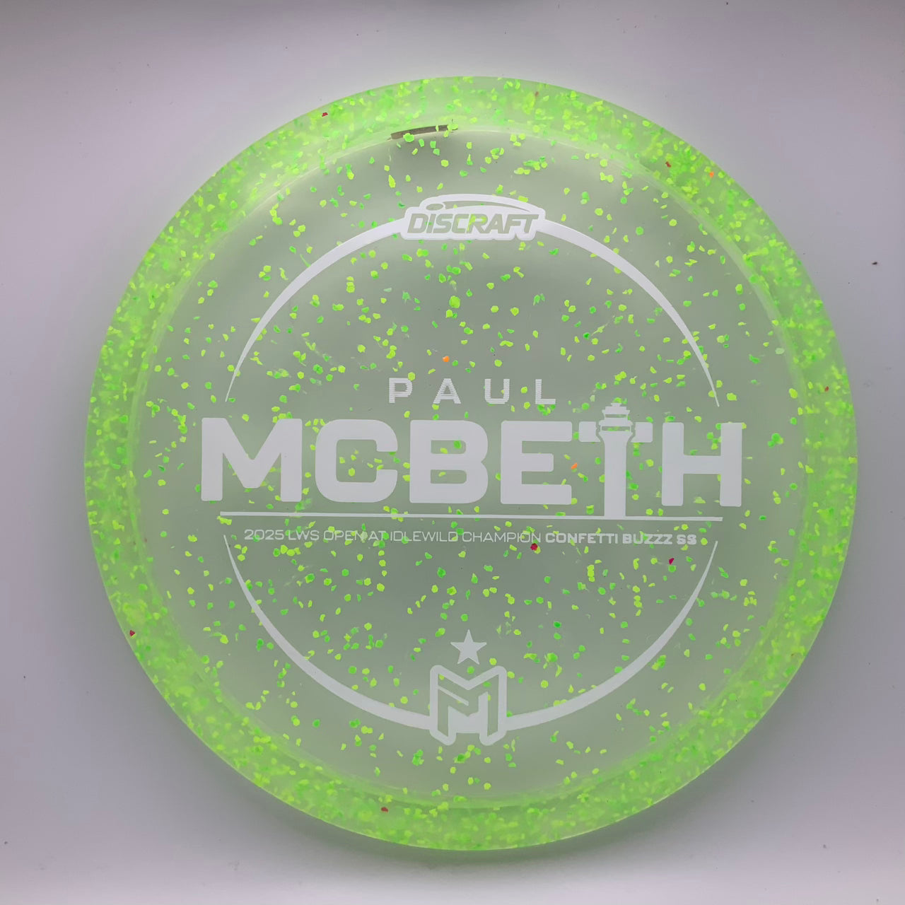 Discraft Buzzz SS - Paul McBeth Victory Edition Z Confetti #35 - 173-174 - Astro Discs TX - Houston Disc Golf